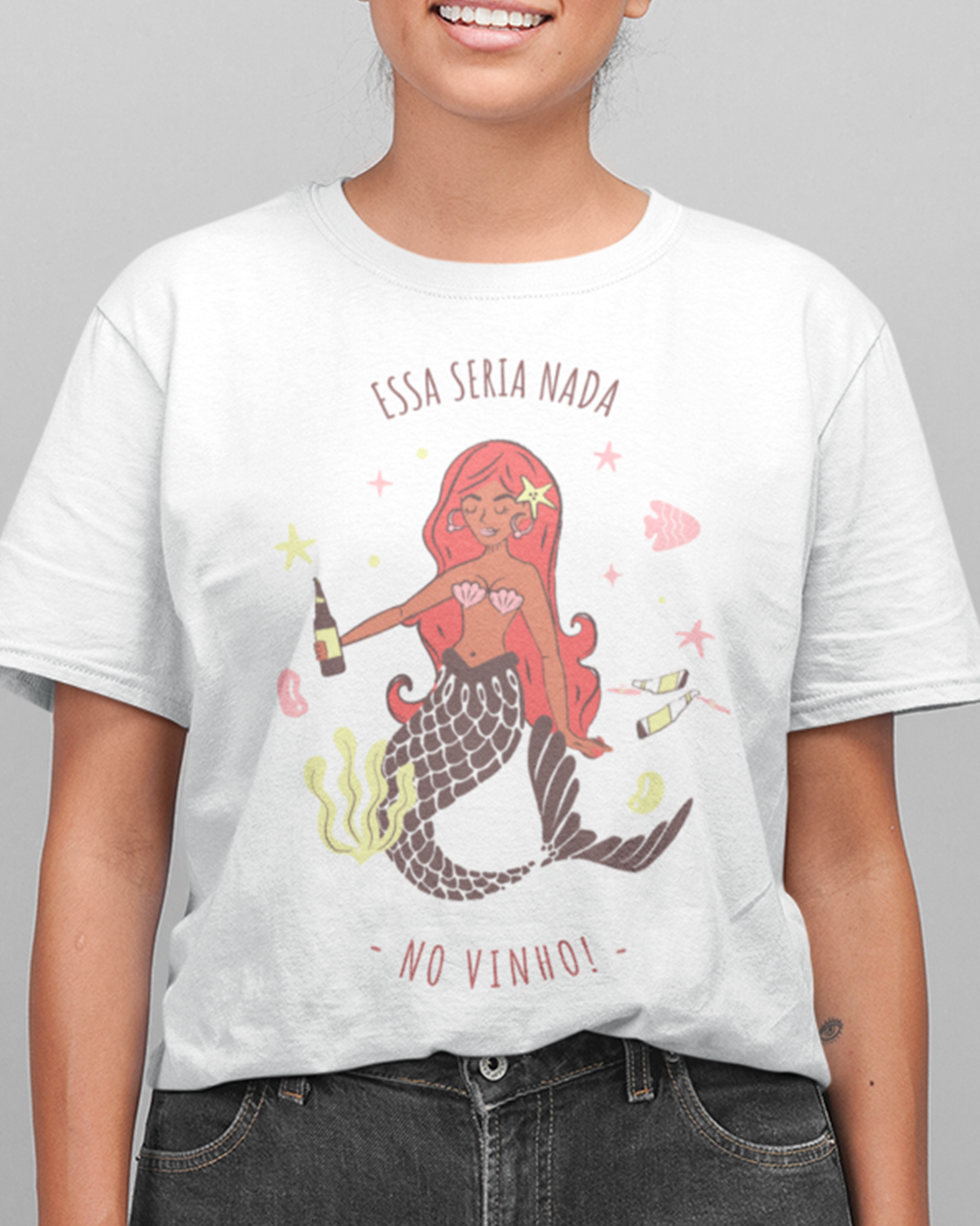 Nome do produto  Camiseta Sereia