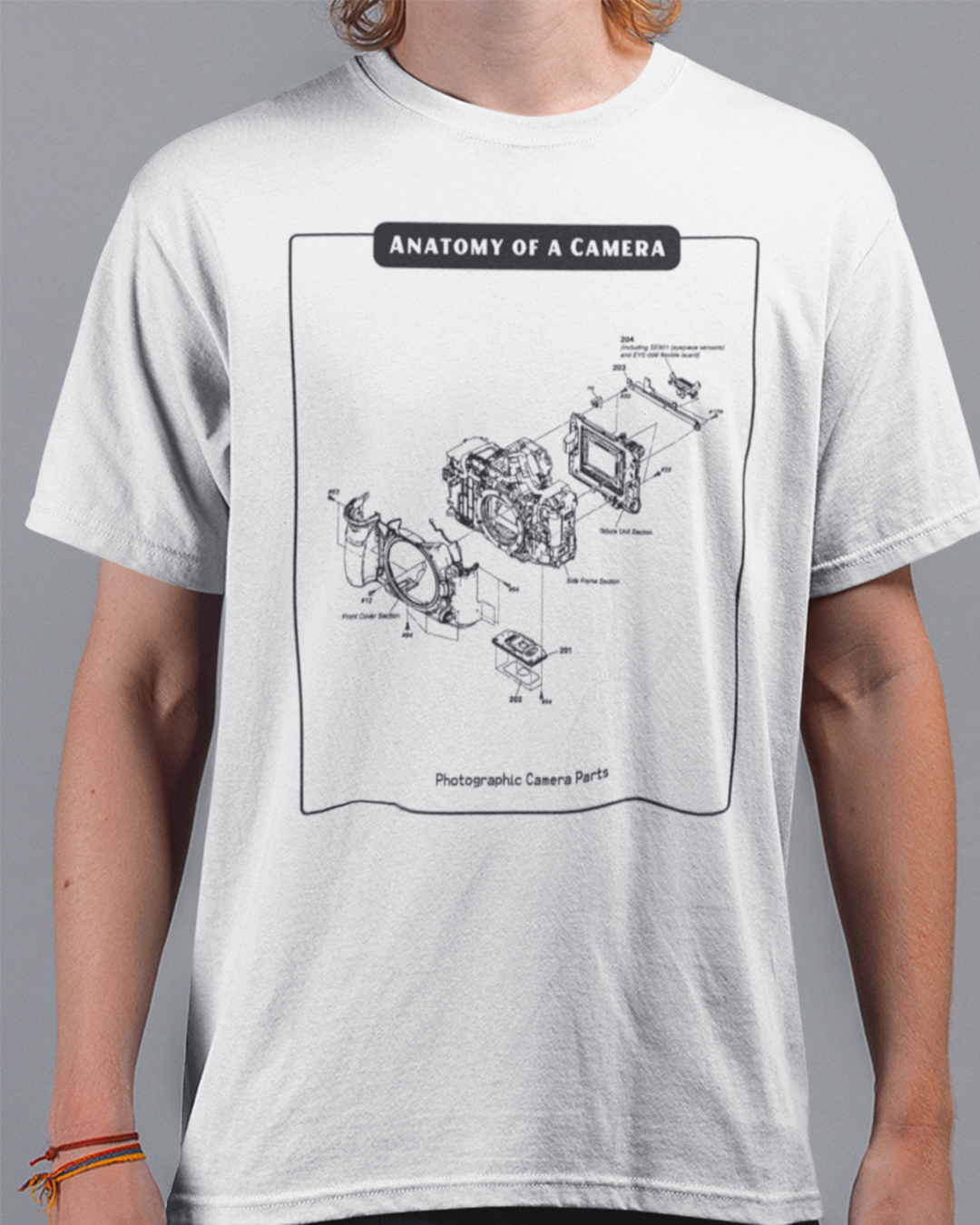 Nome do produto  Camiseta Anatomy Of A Camera