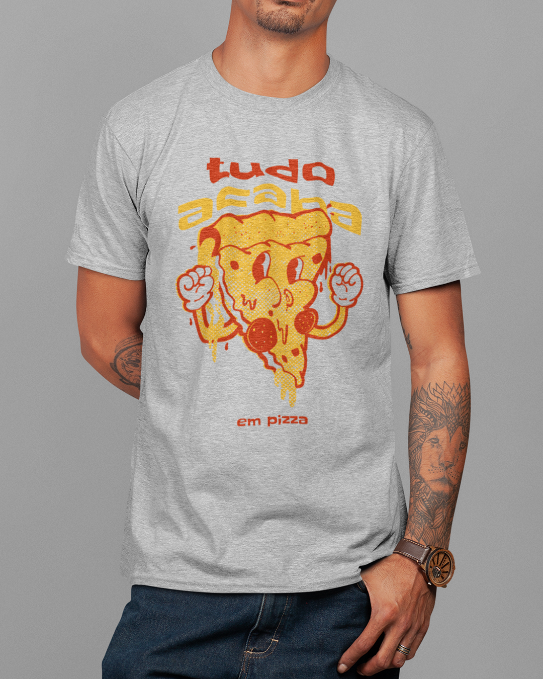 Nome do produto  Camiseta Em Pizza