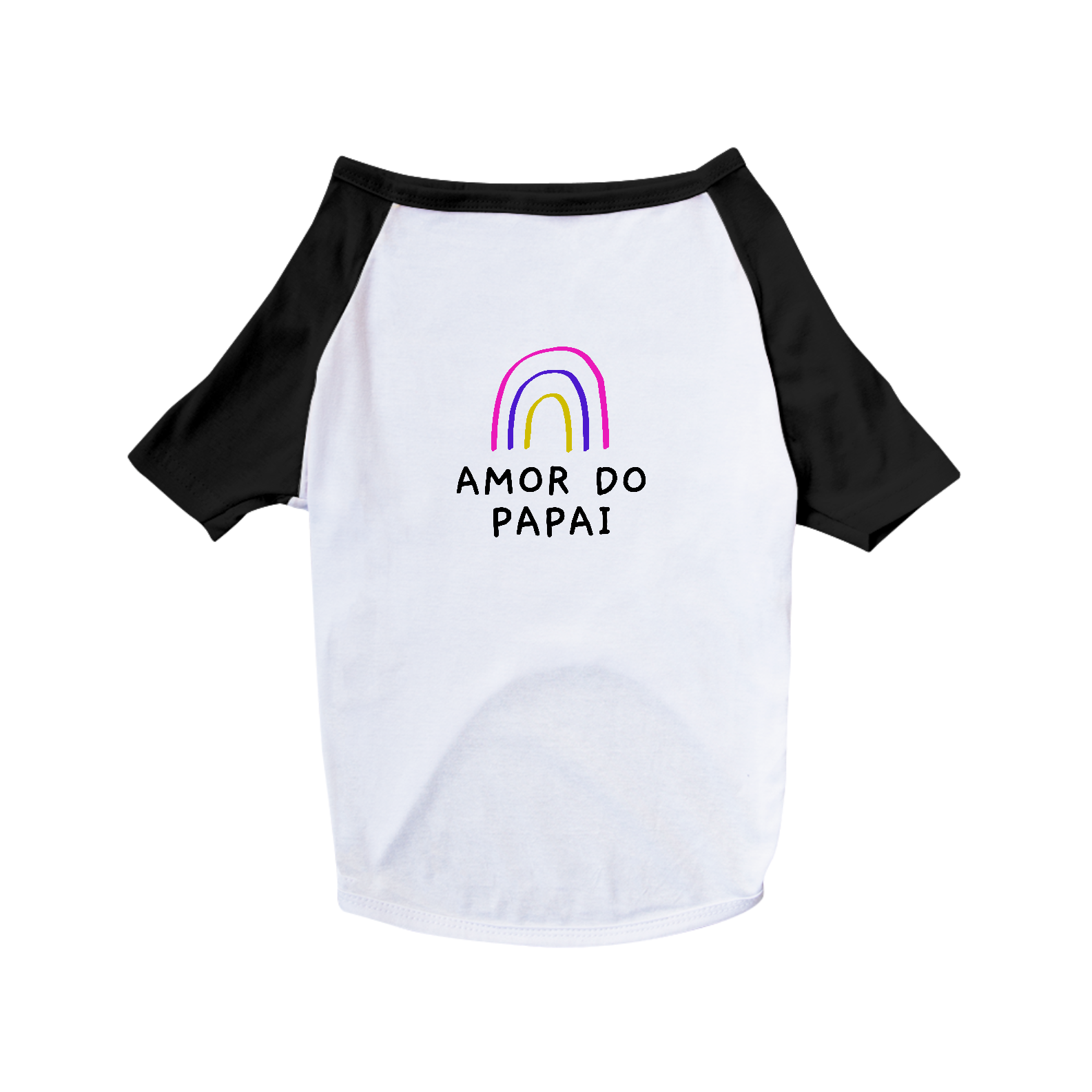 Nome do produto  Camiseta Pet Dog Amor do Papai