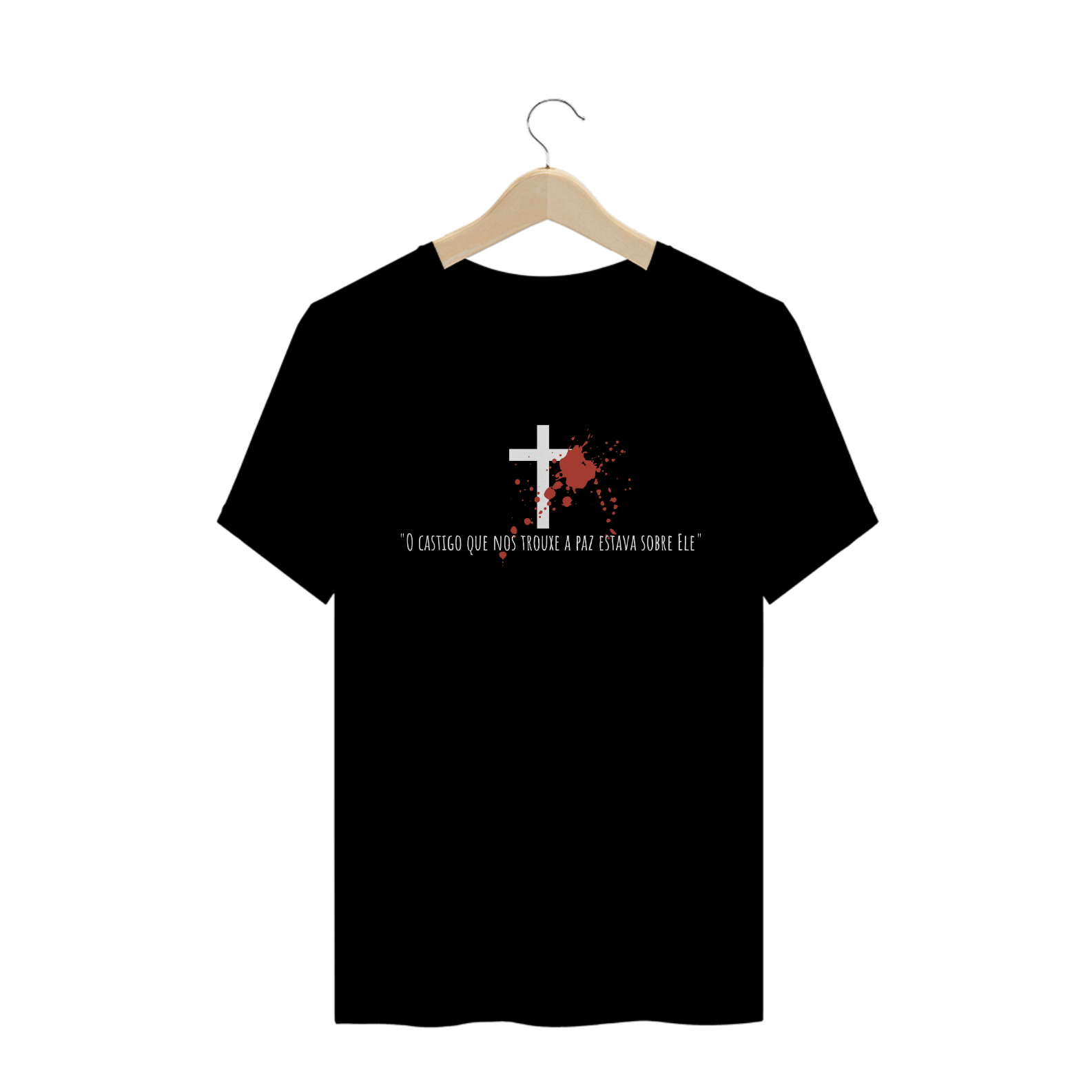 Nome do produto  Camiseta Isaías 53 (cruz)