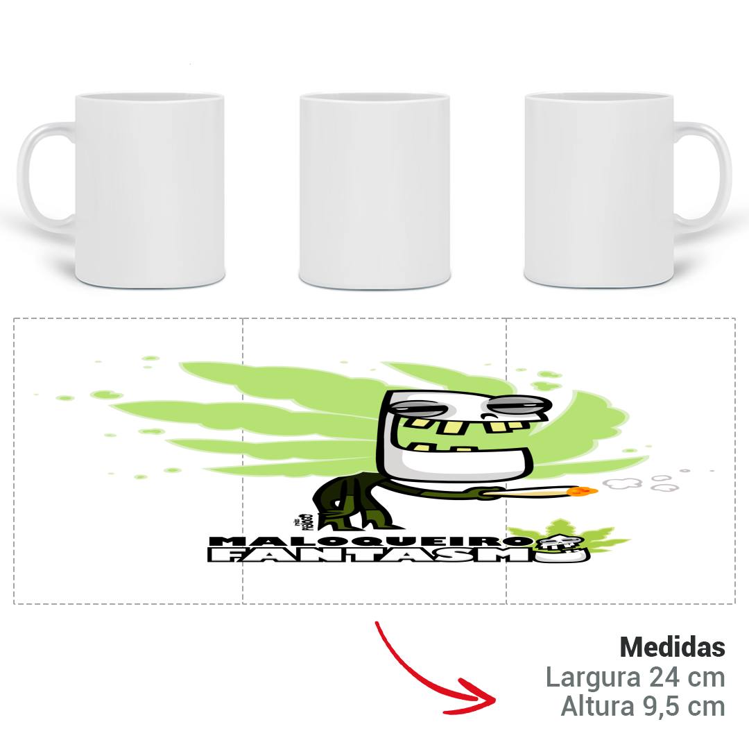 Caneca Maloqueiro Fantasma
