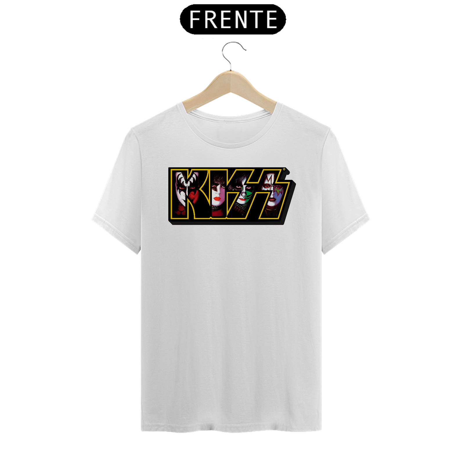 Camiseta Básica - Kiss
