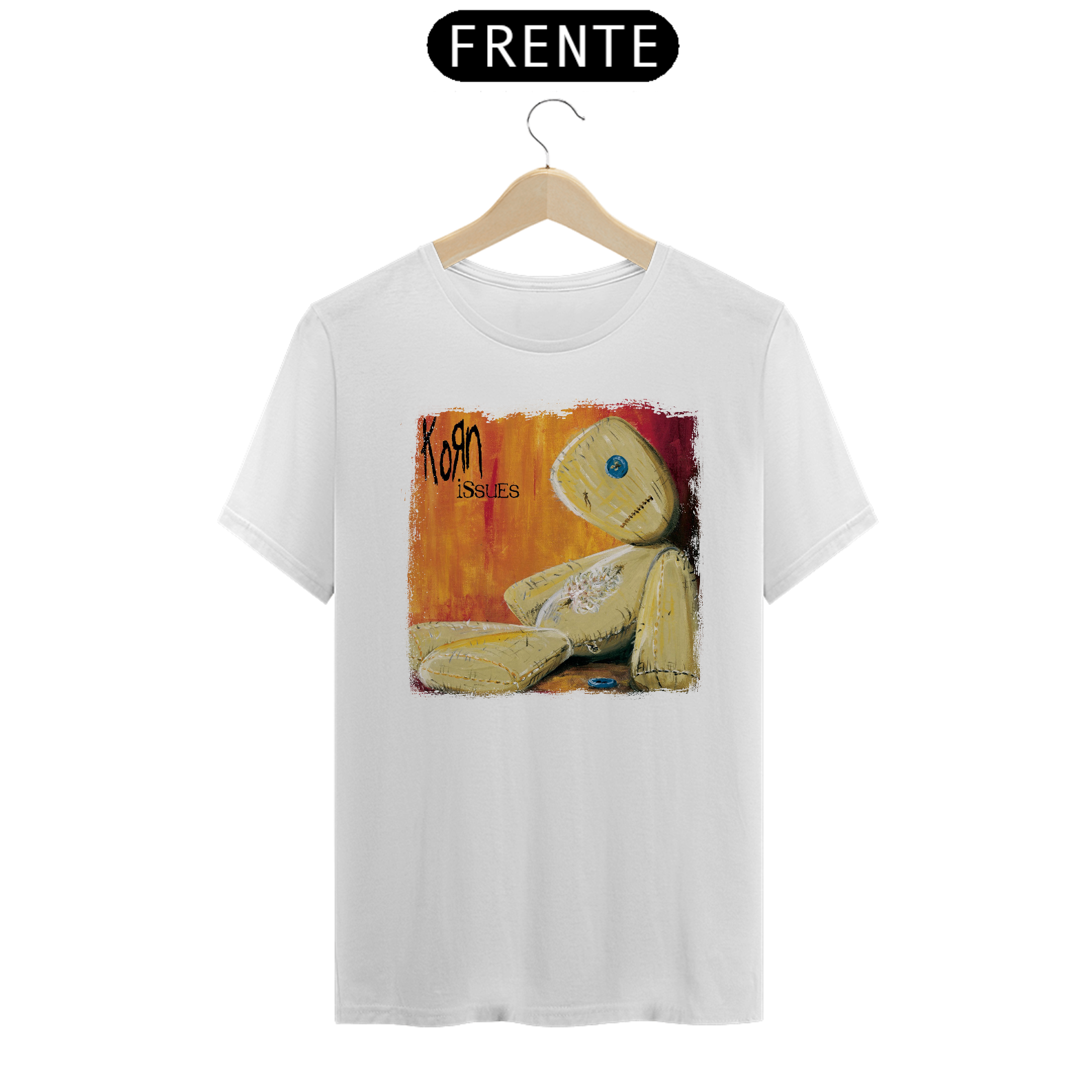 Camiseta Básica - Korn