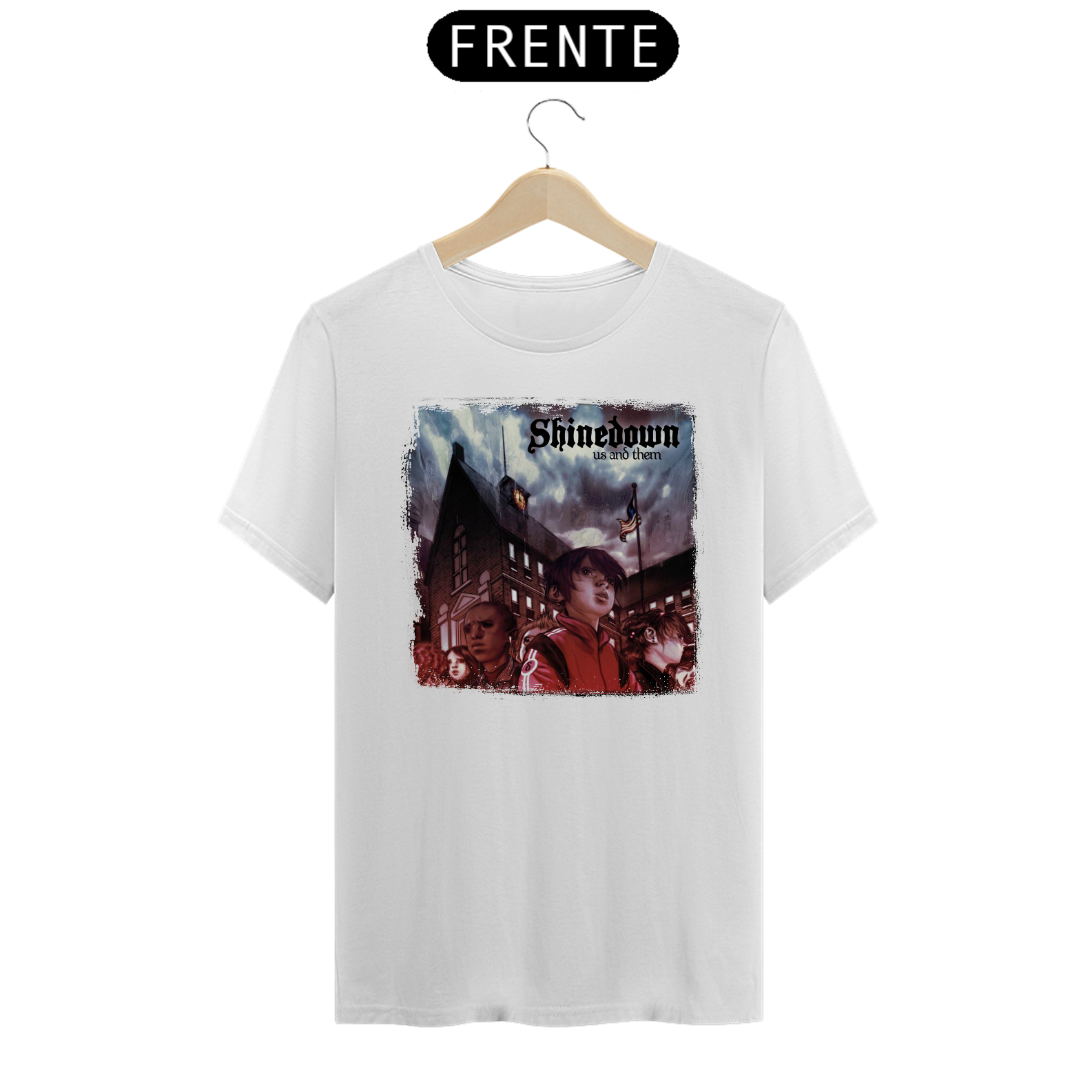 Camiseta Básica - Shinedown