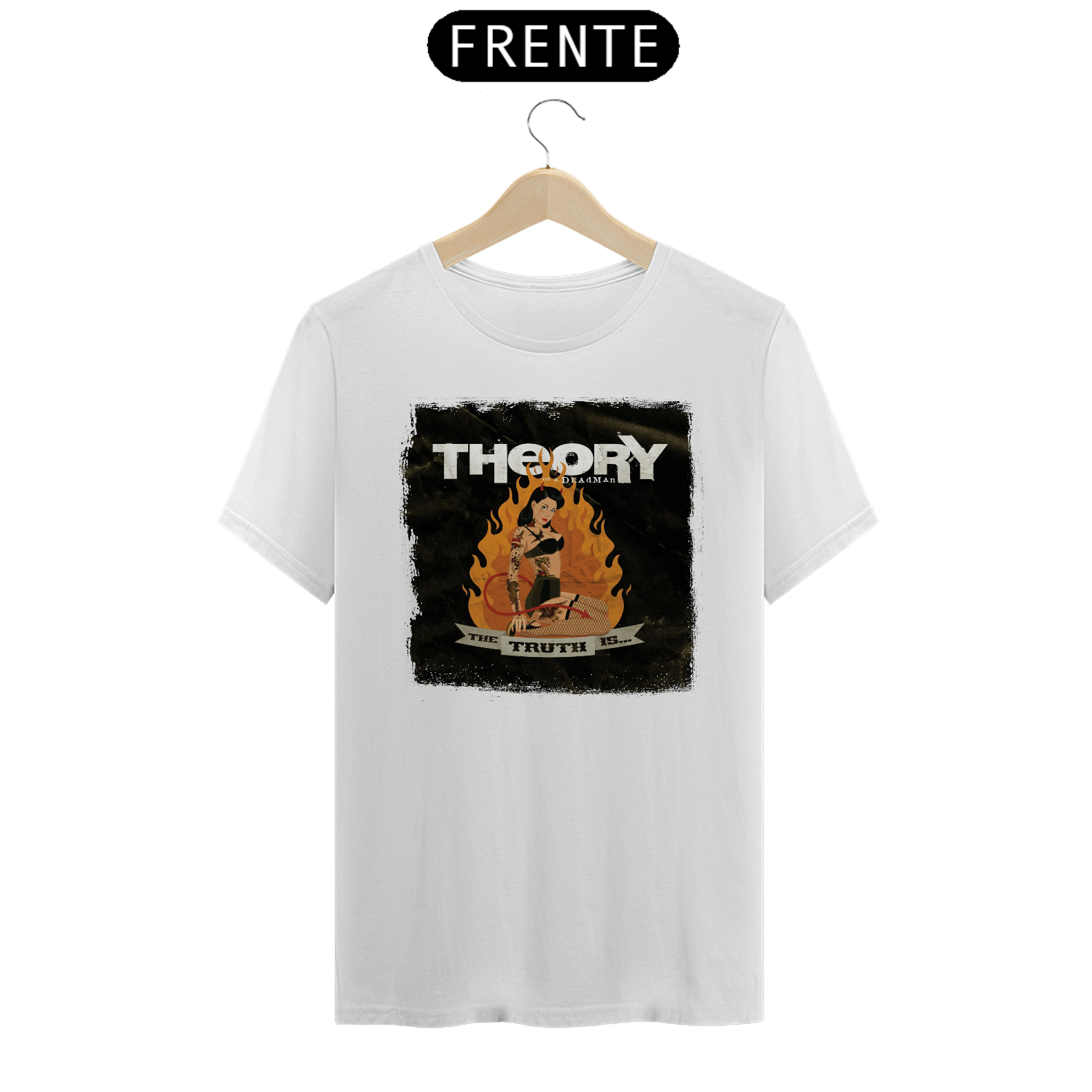 Camiseta Básica - Theory Of A Deadman