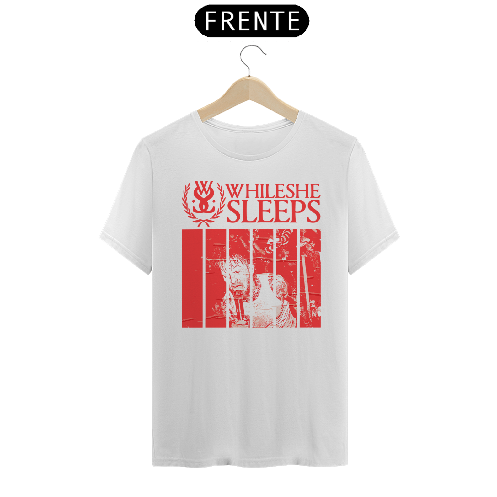 Camiseta Básica - While She Sleep