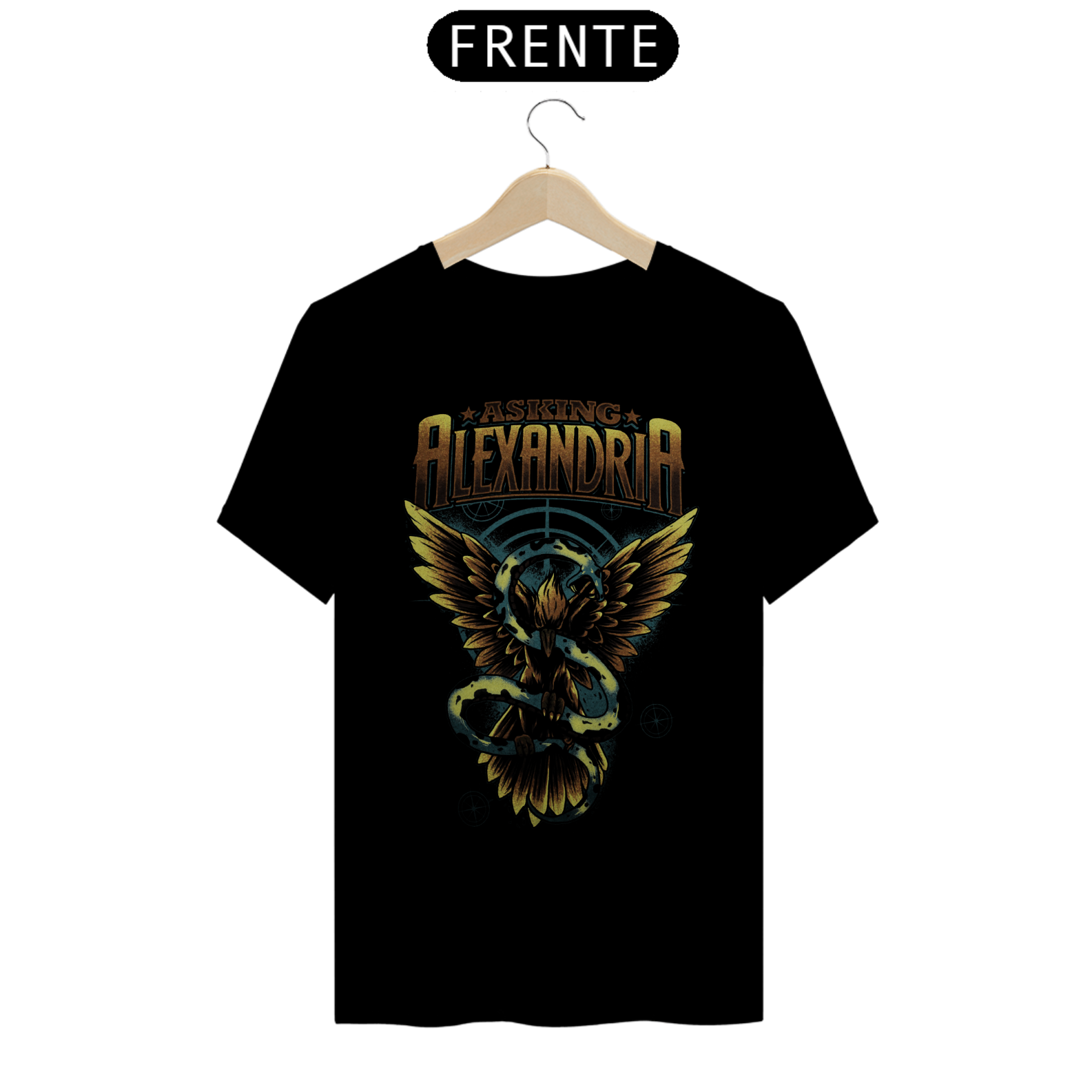 Camiseta Básica - Asking Alexandria