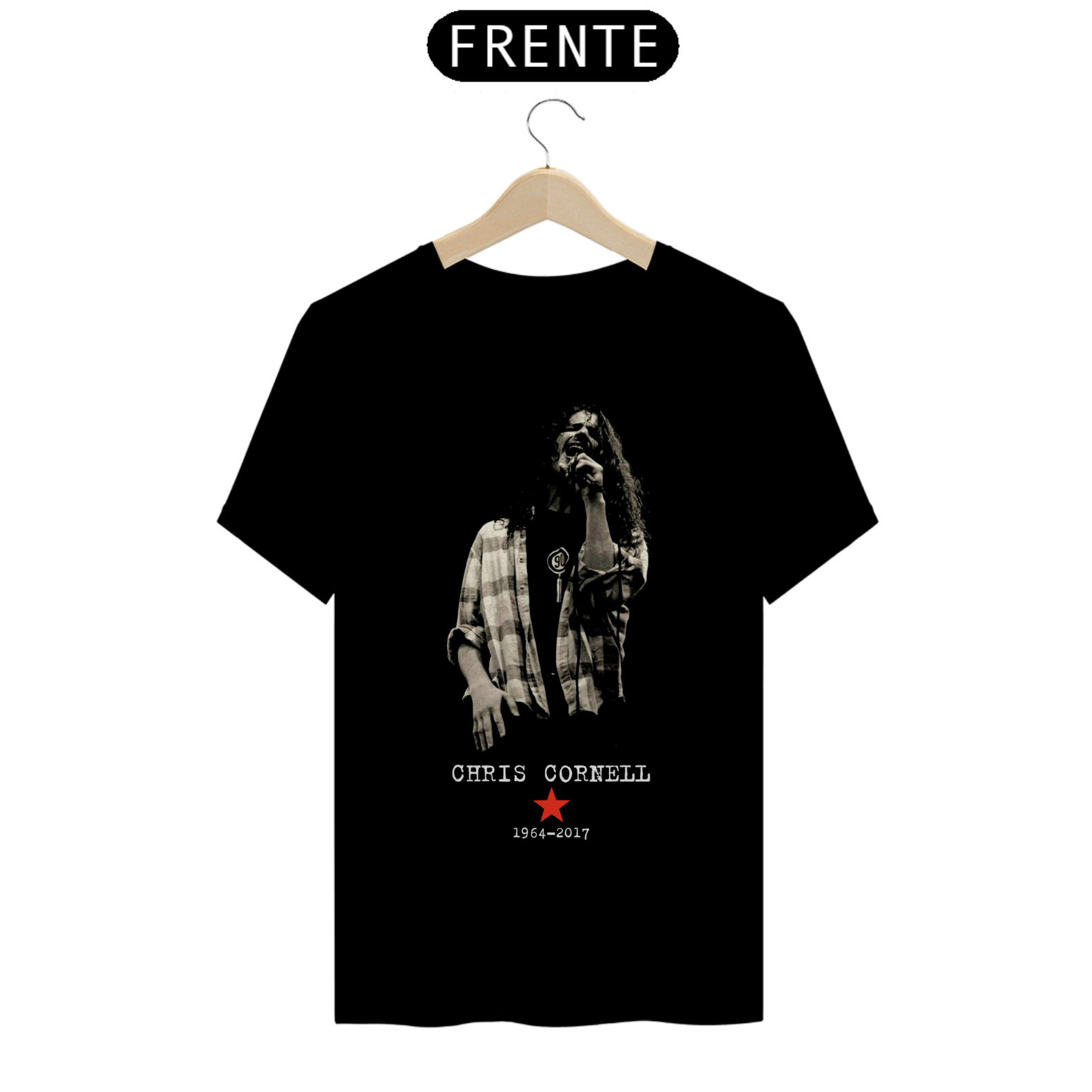 Camiseta Básica - Chris Cornell