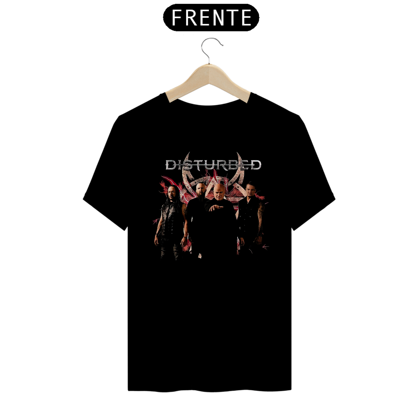 Camiseta Básica - Disturbed