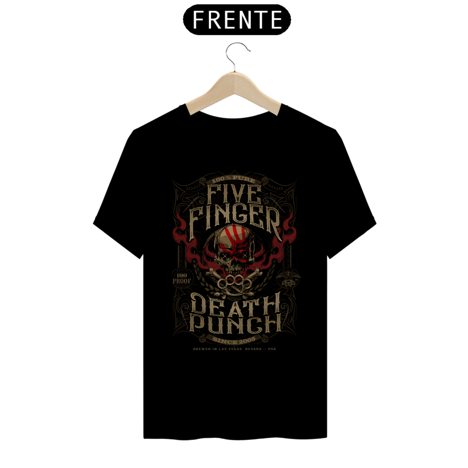 Camiseta Básica - Five Finger Death Punch