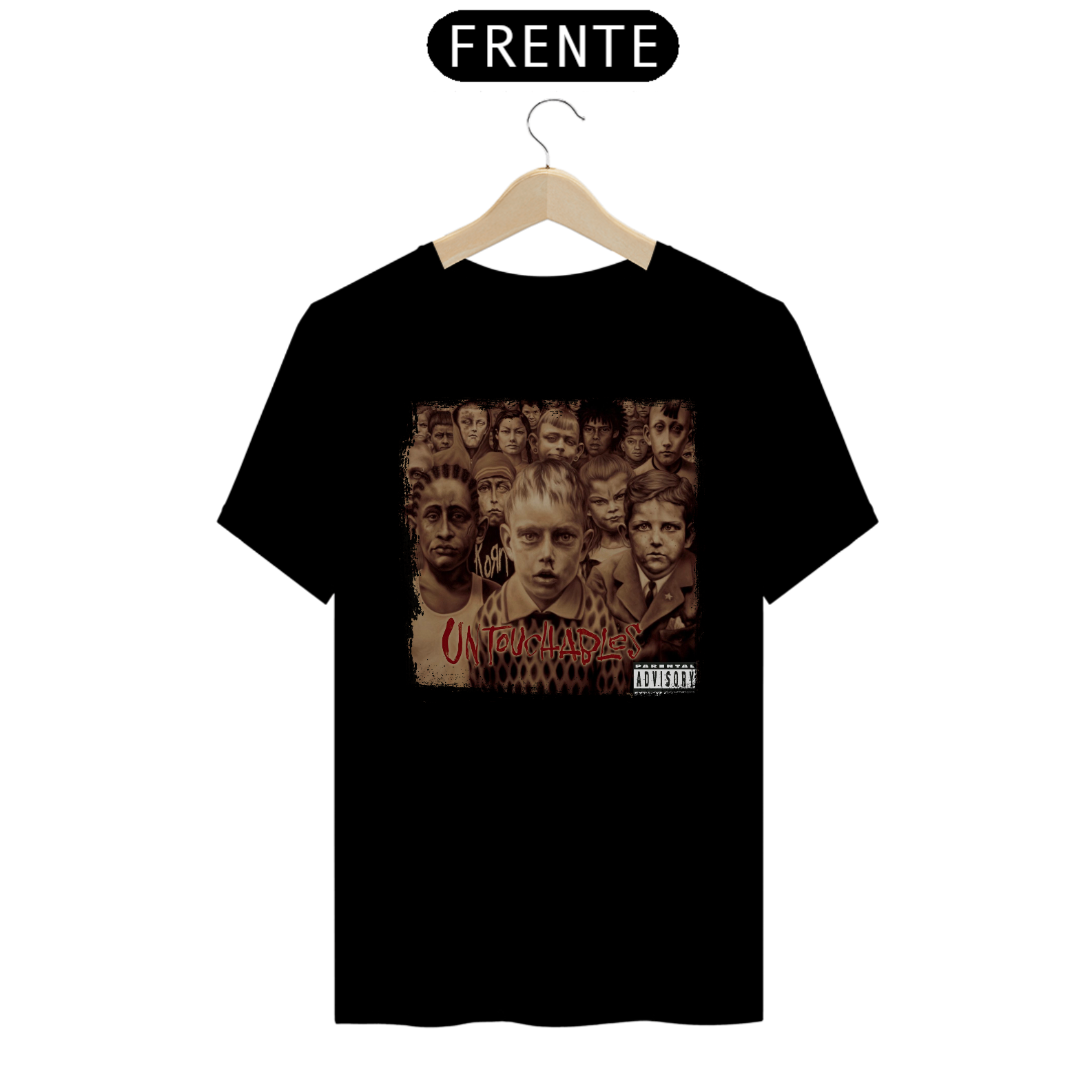 Camiseta Básica - Korn