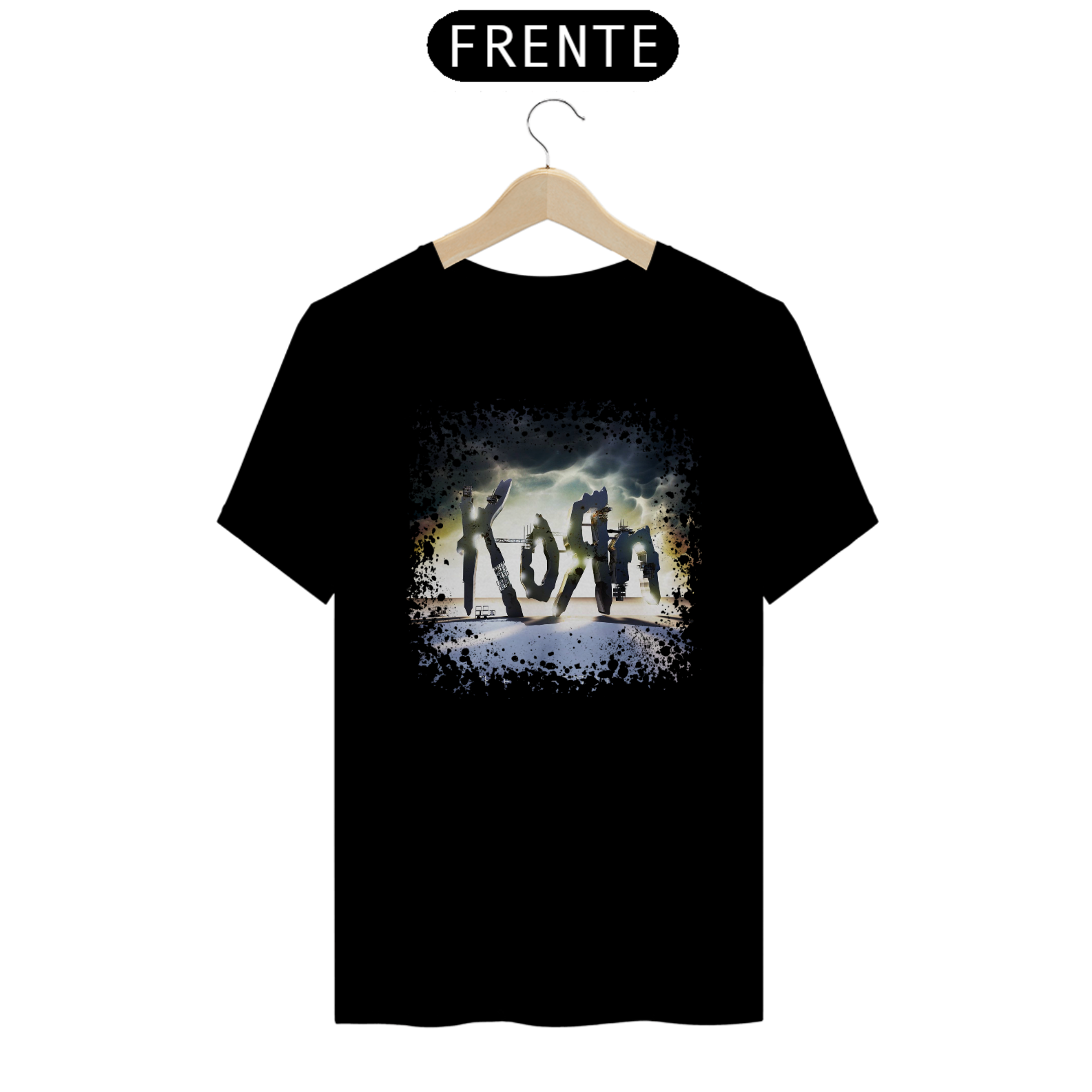 Camiseta Básica - Korn