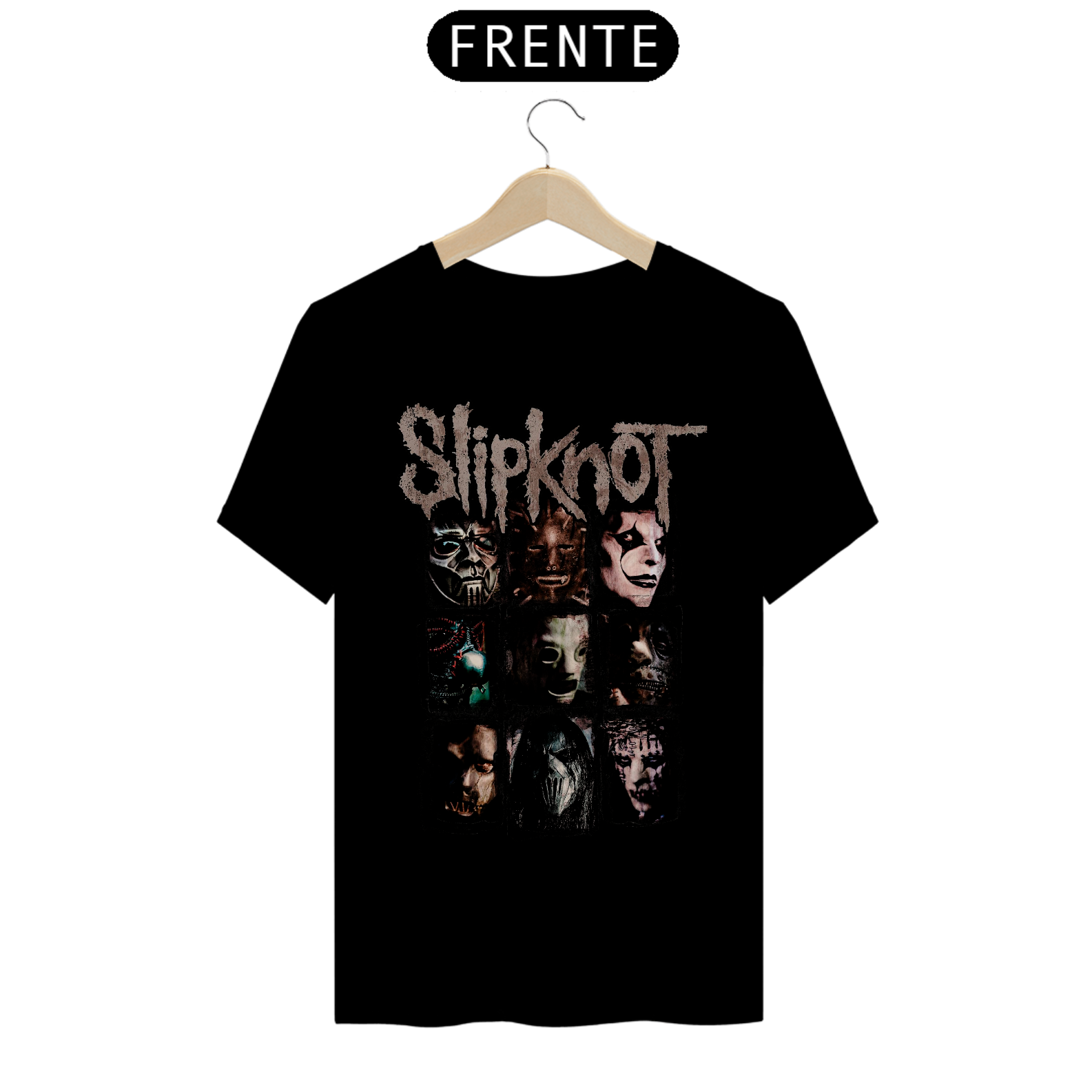  Camiseta Básica - Slipknot