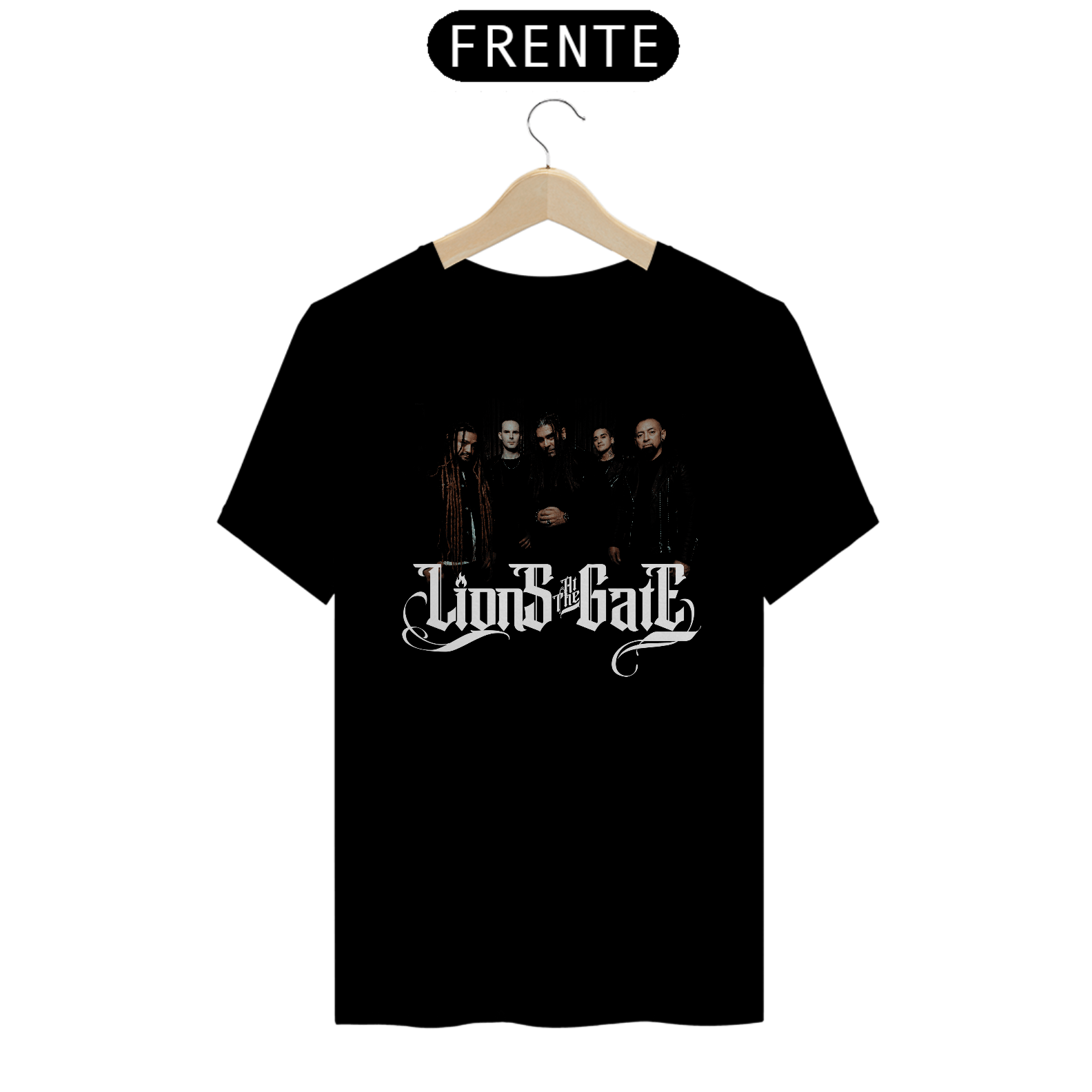 Camiseta Básica - Lions At The Gate