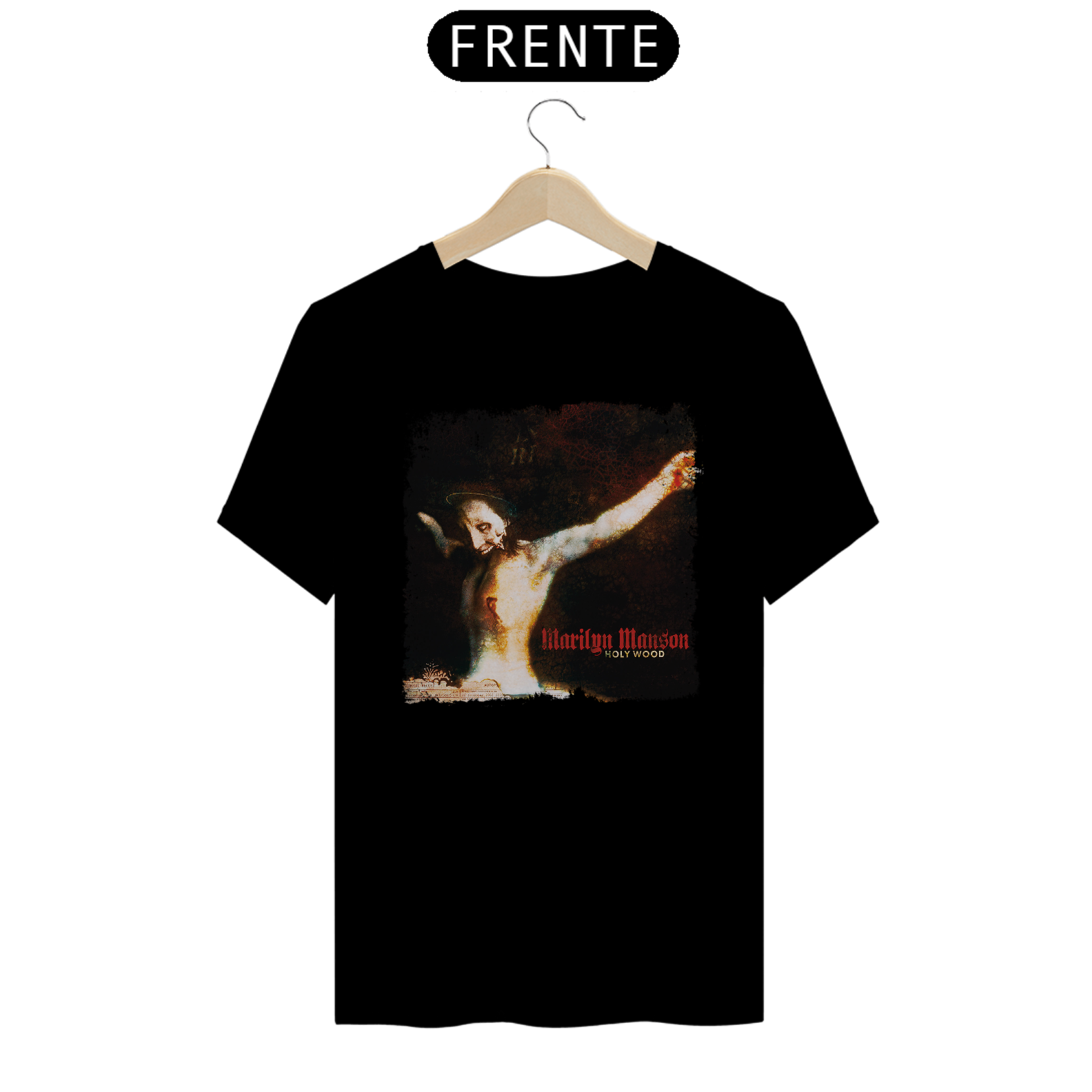 Camiseta Básica - Marilyn Manson