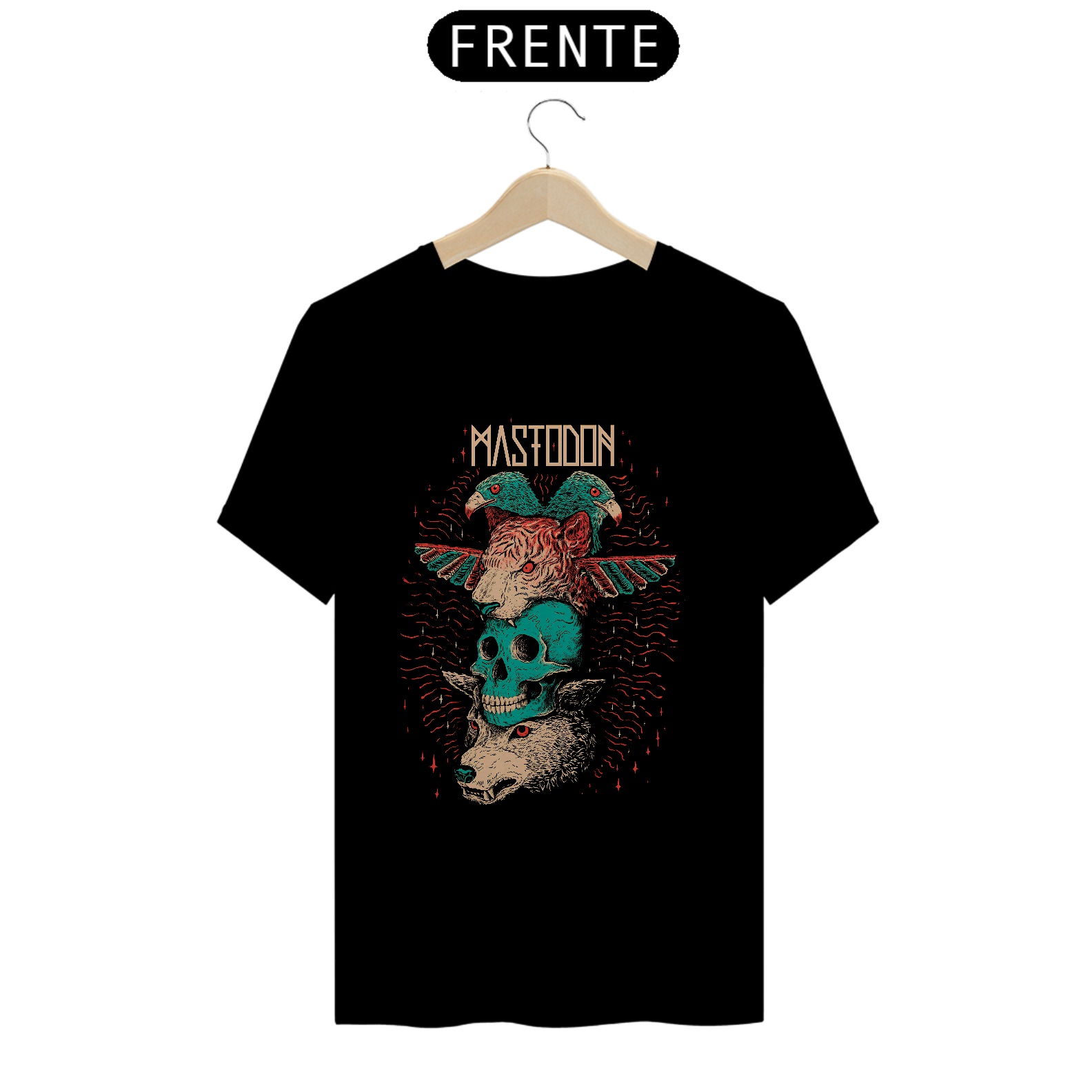 Camiseta Básica - Mastodon