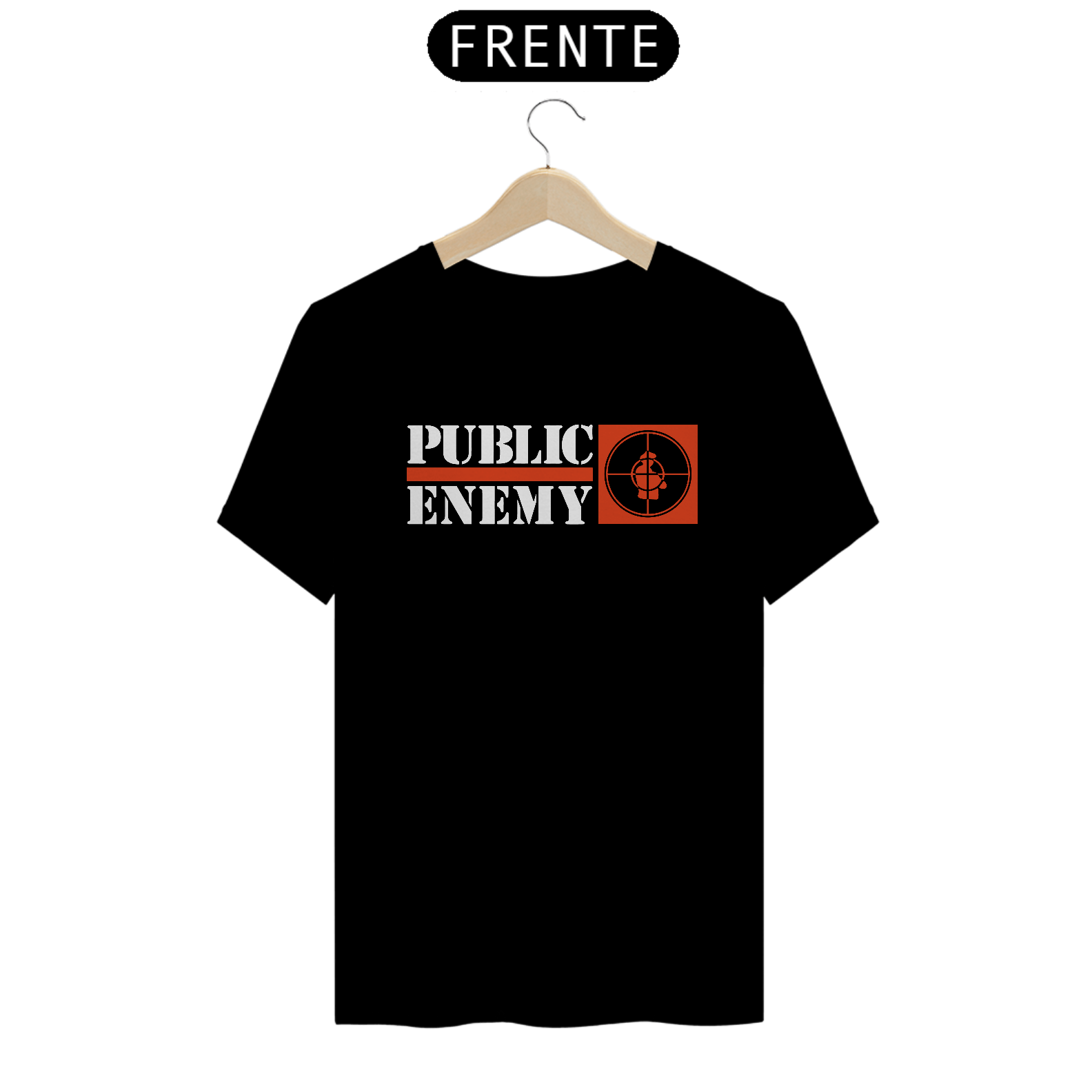 Camiseta Básica - Public Enemy