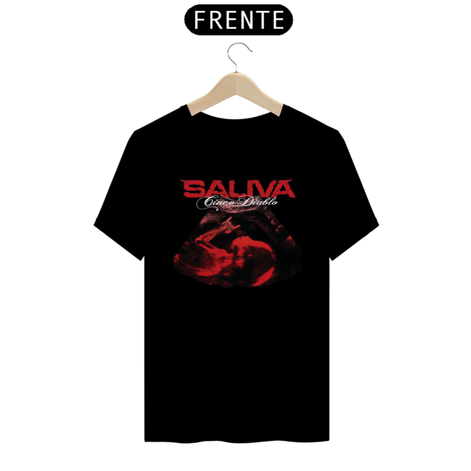 Camiseta Básica - Saliva