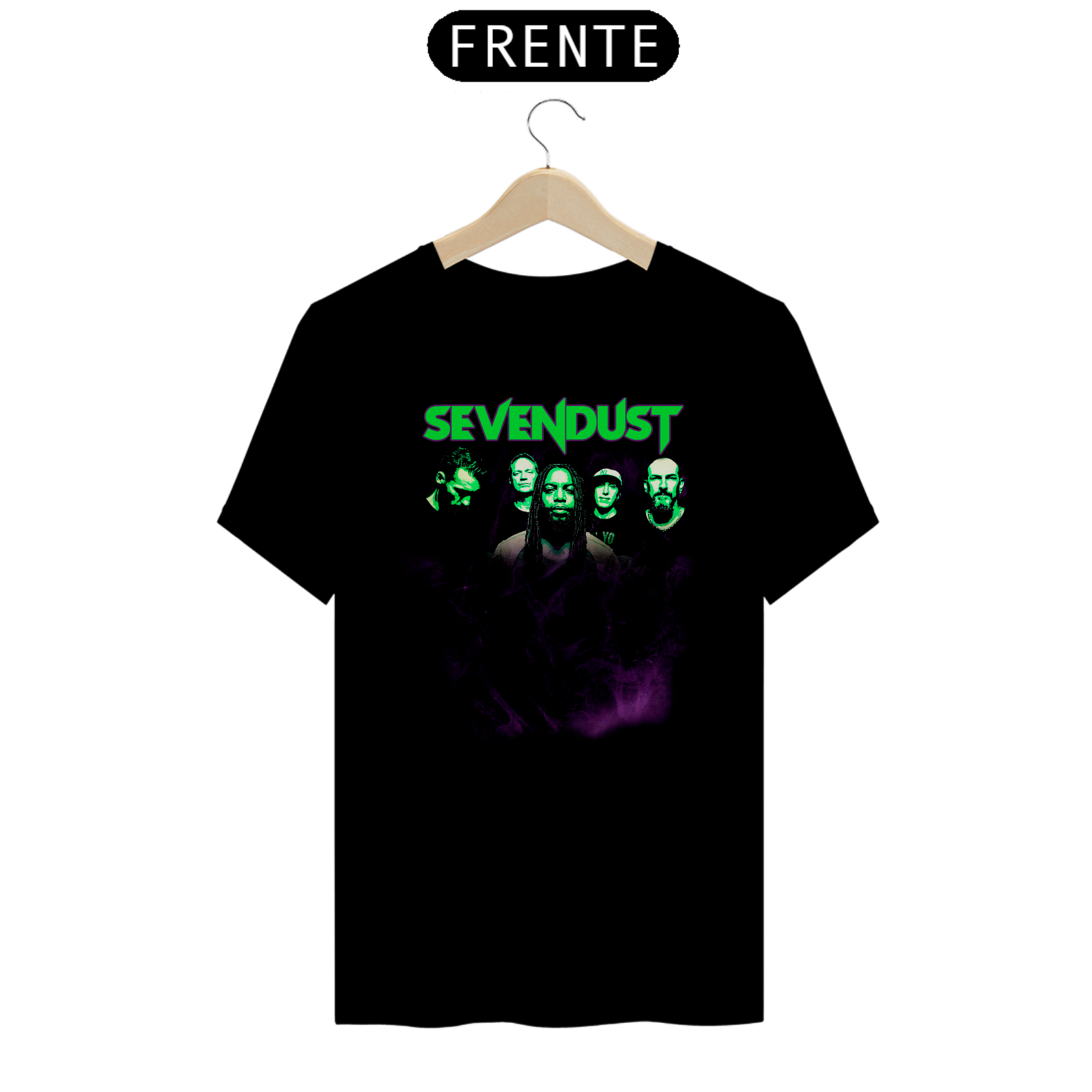 Camiseta Básica - Sevendust