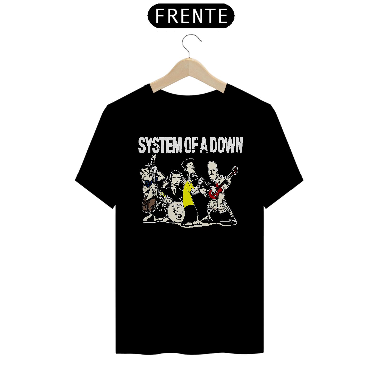 Camiseta Básica - System of a Down