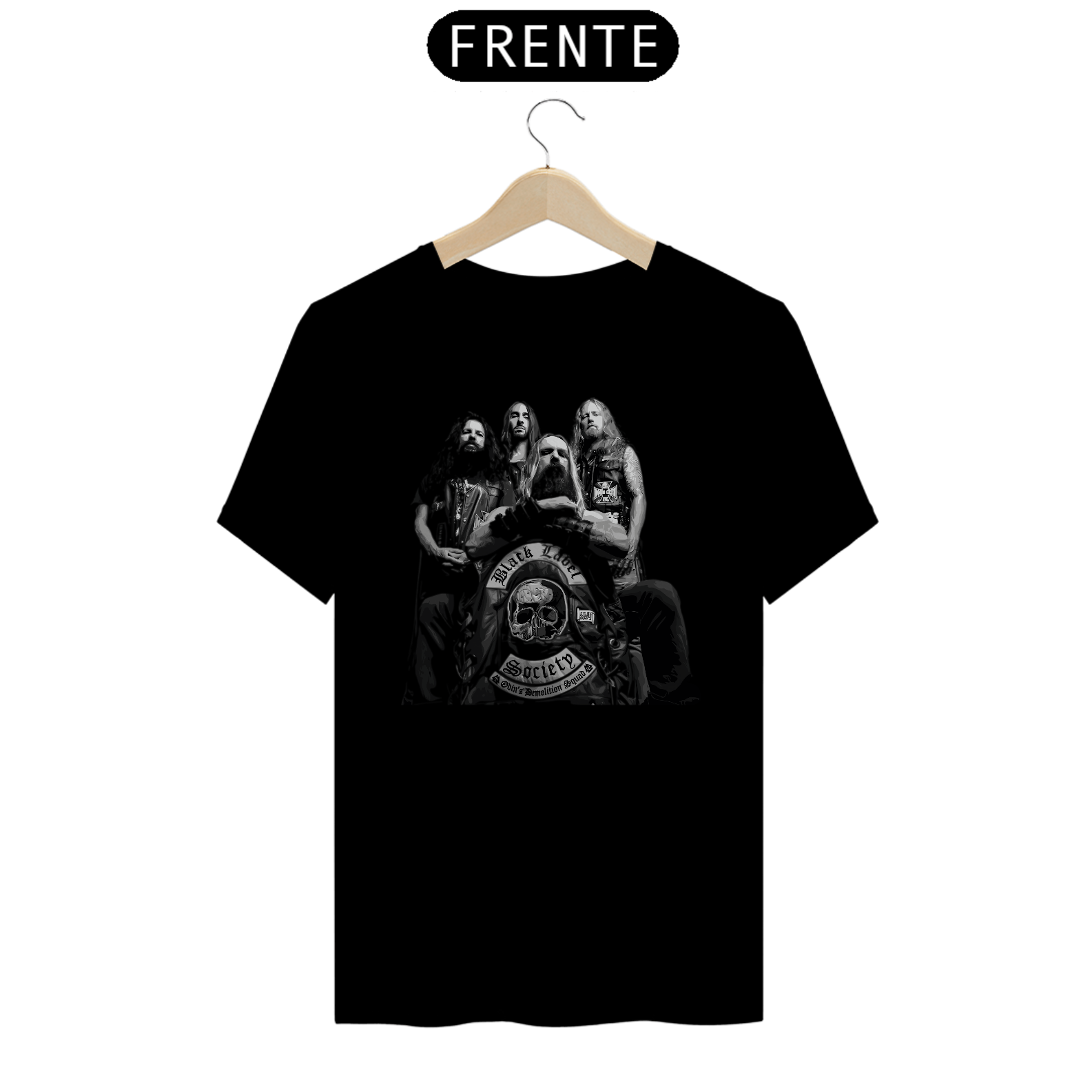 Camiseta Básica - Black Label Society