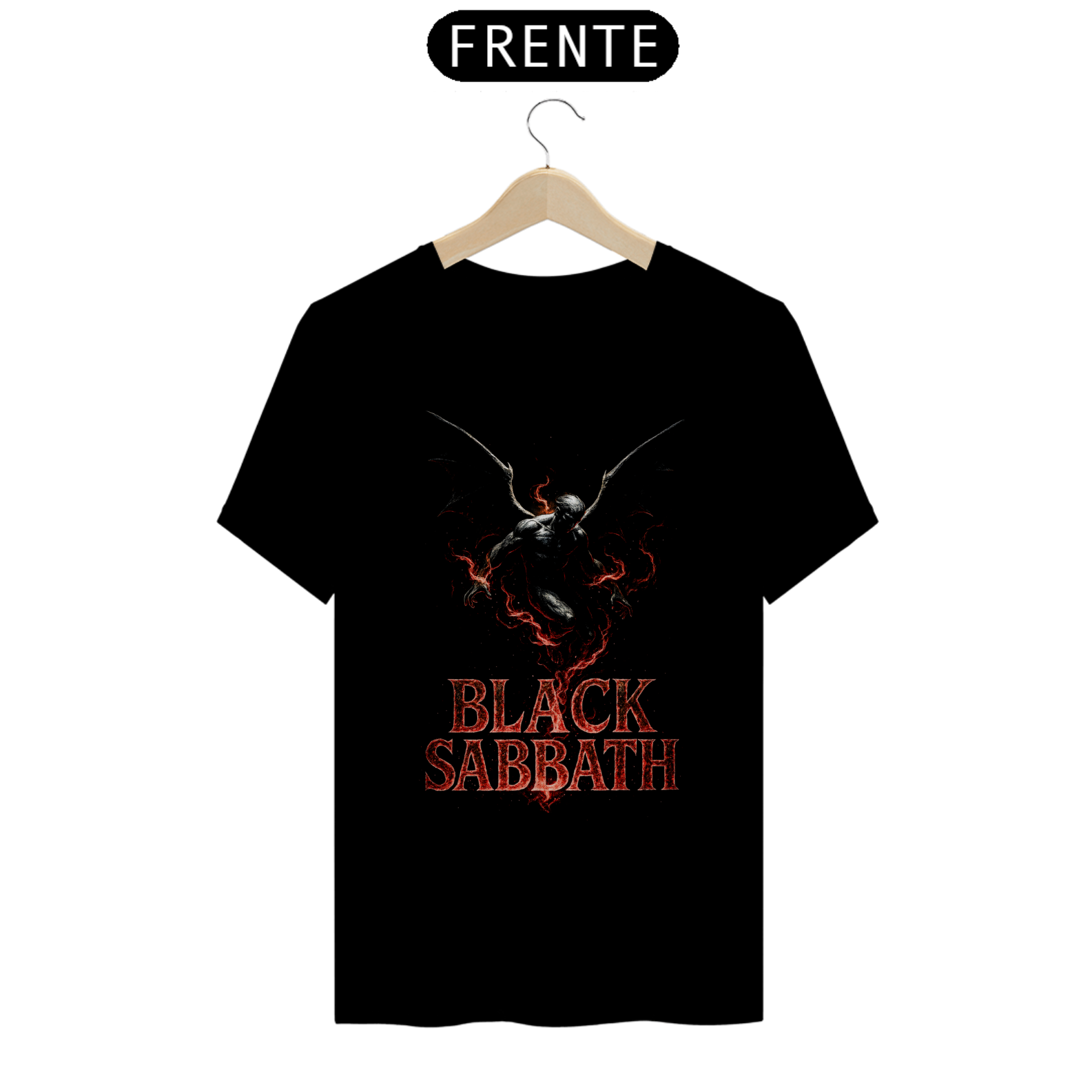 Camiseta Básica - Black Sabbath