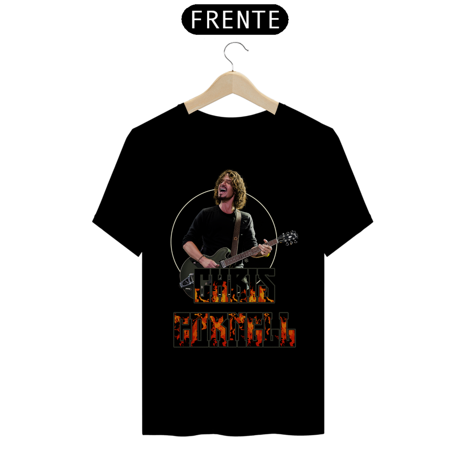Camiseta Básica - Chris Cornell