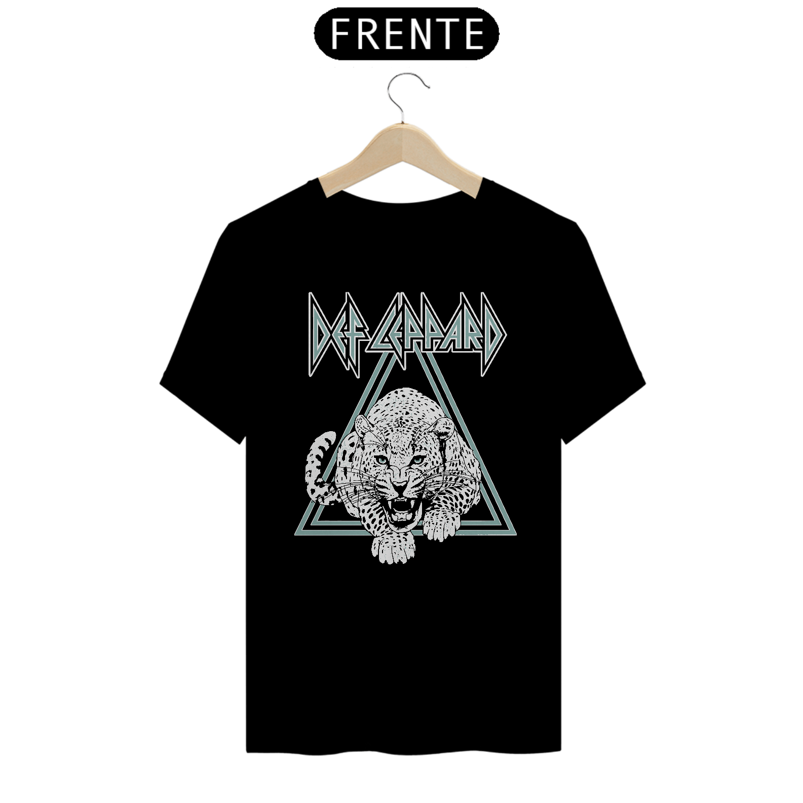 Camiseta Básica - Def Leopard