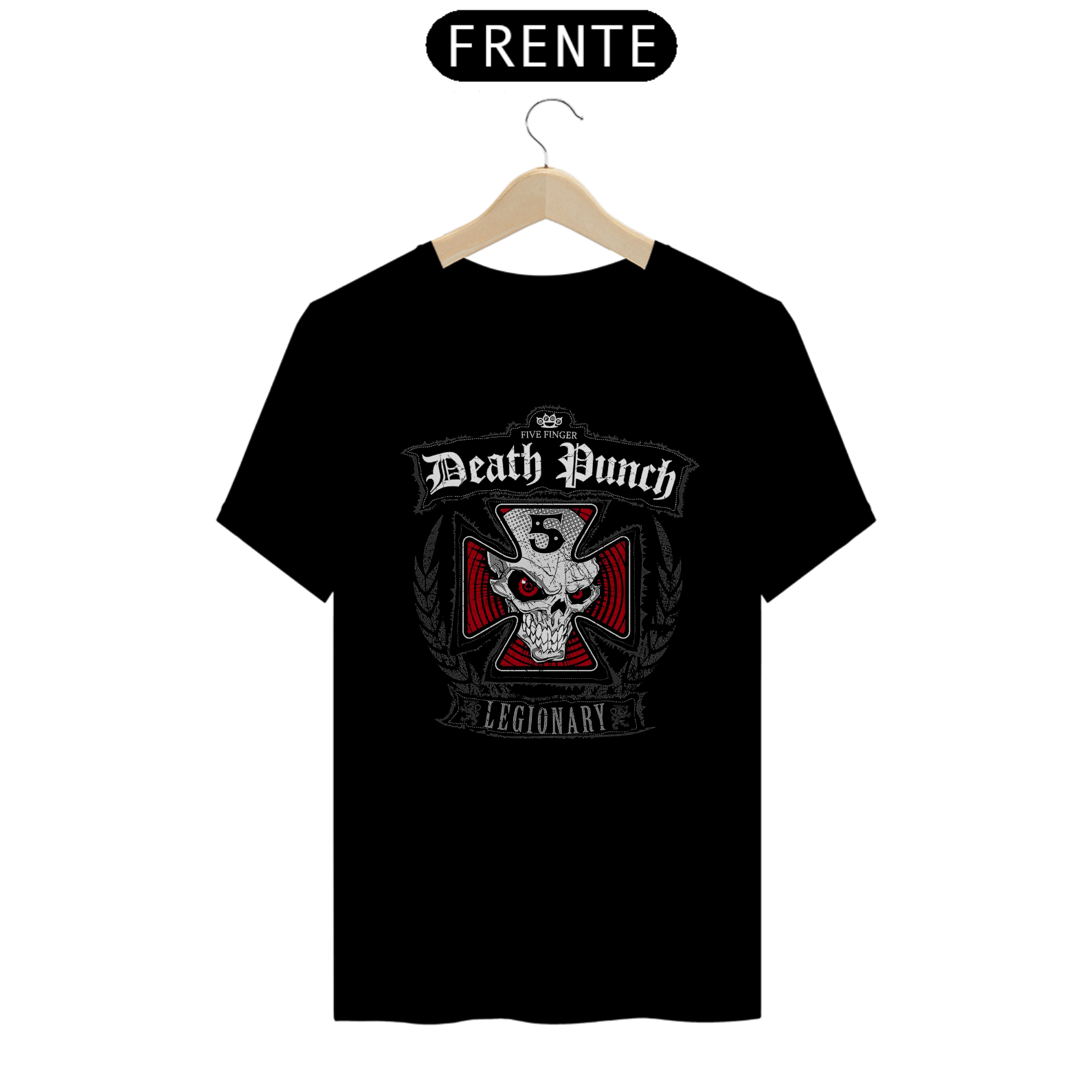 Camiseta Básica - Five Finger Death Punch