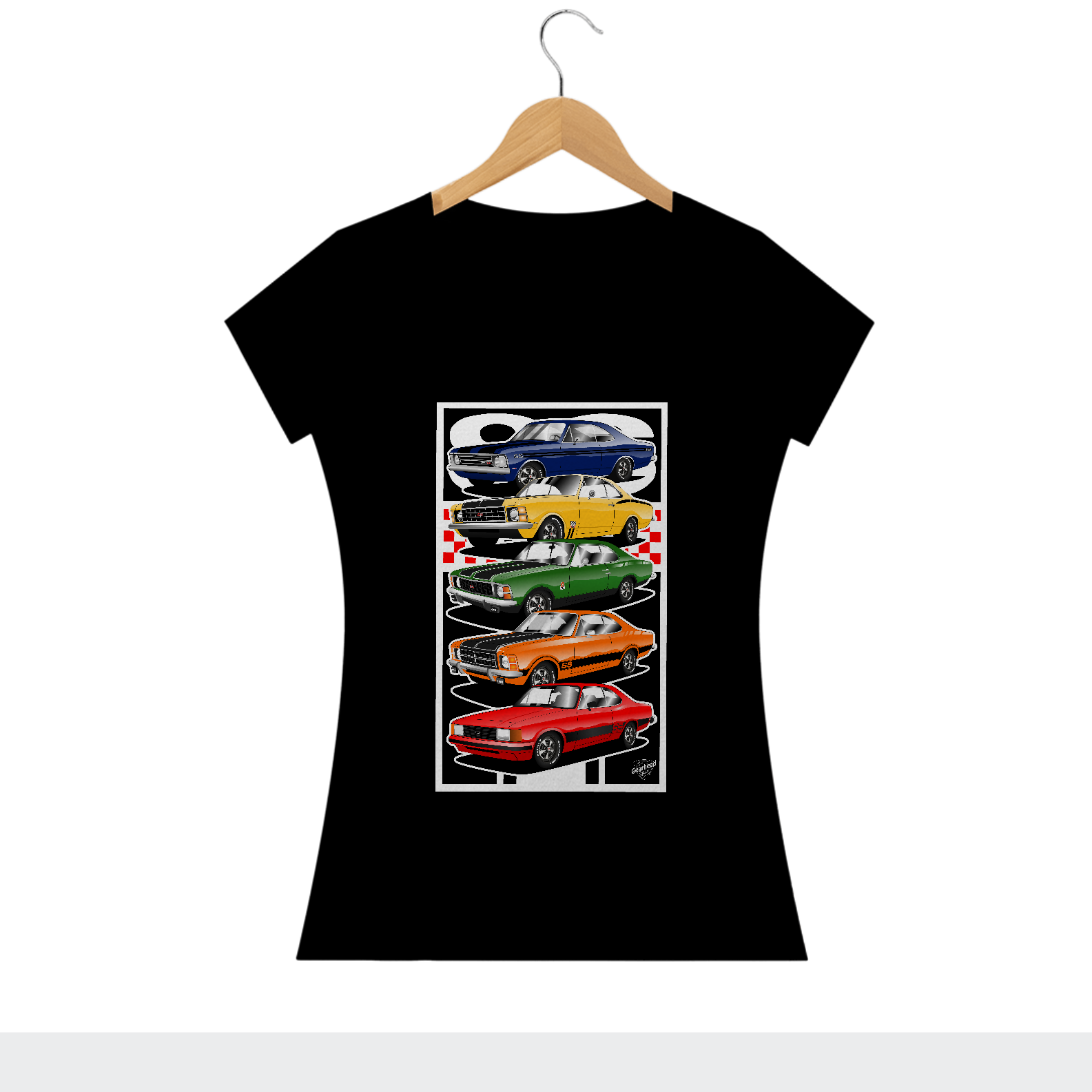 Camiseta Baby Long Opalas SS Preta