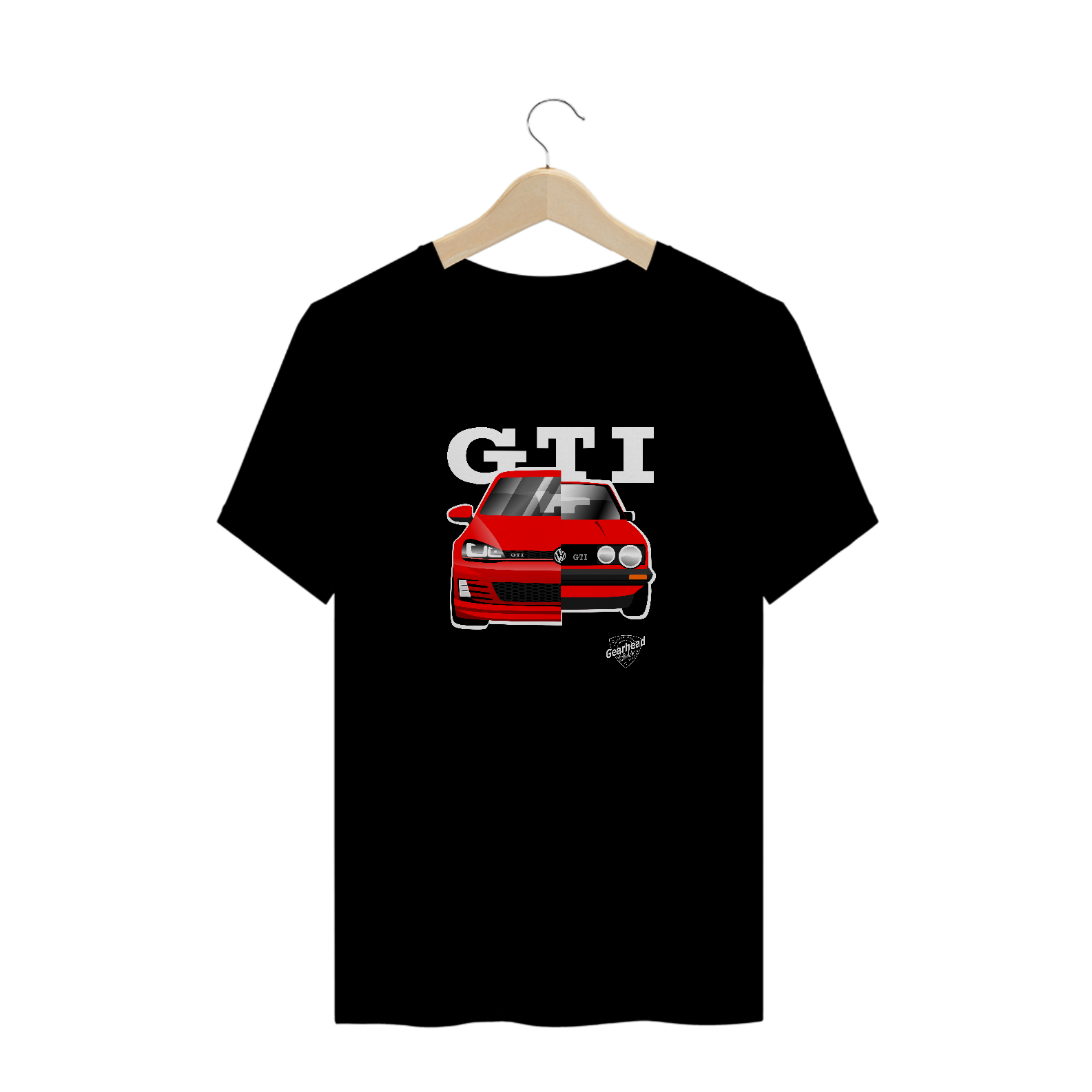 Camiseta Golf GTI Generations Preta