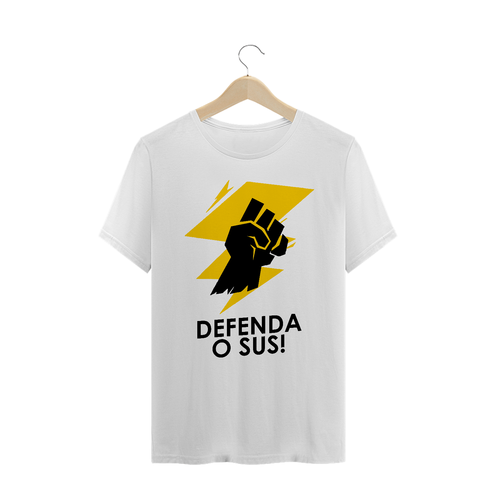 Nome do produto  Camiseta Defenda o SUS