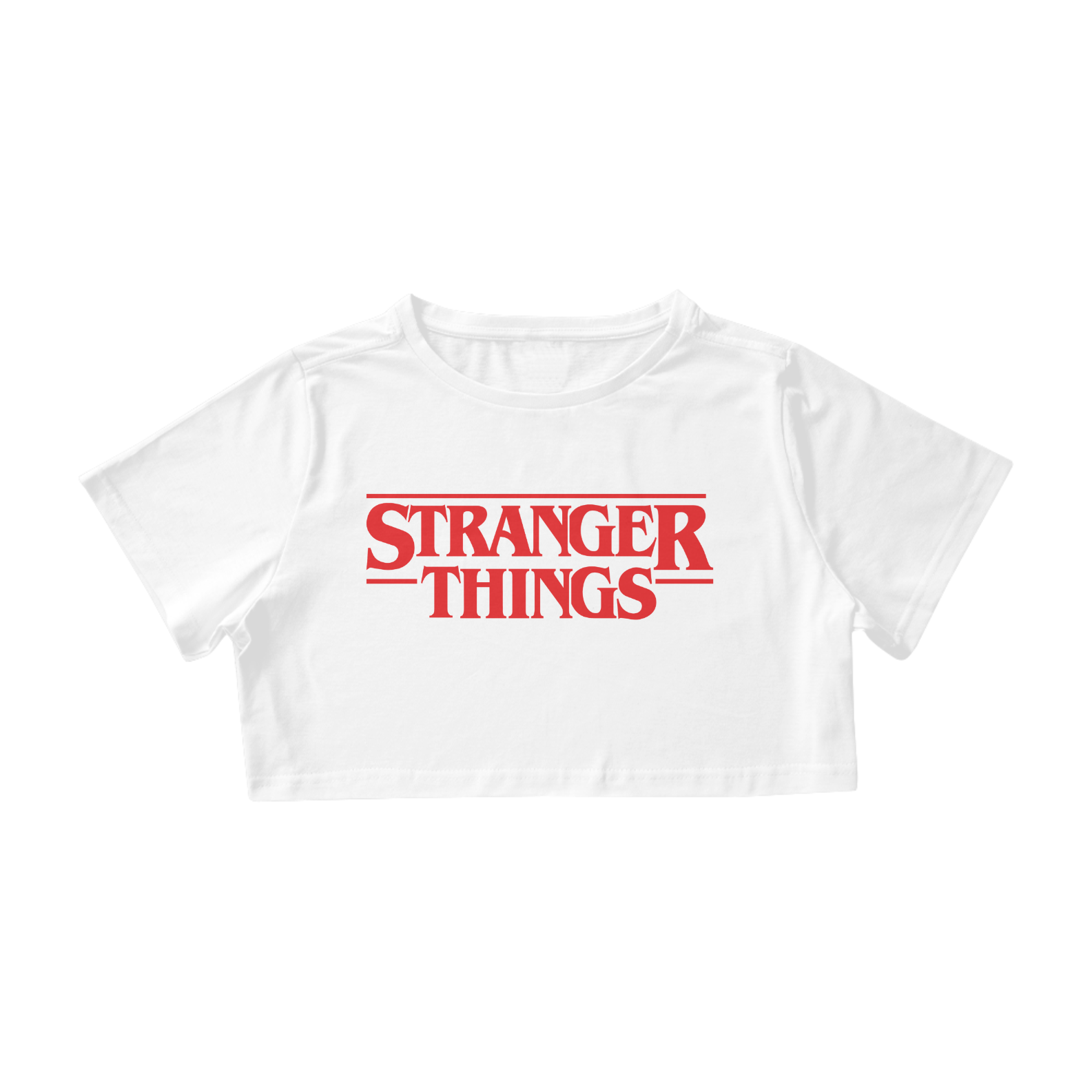 Nome do produto  Cropped Stranger Things 