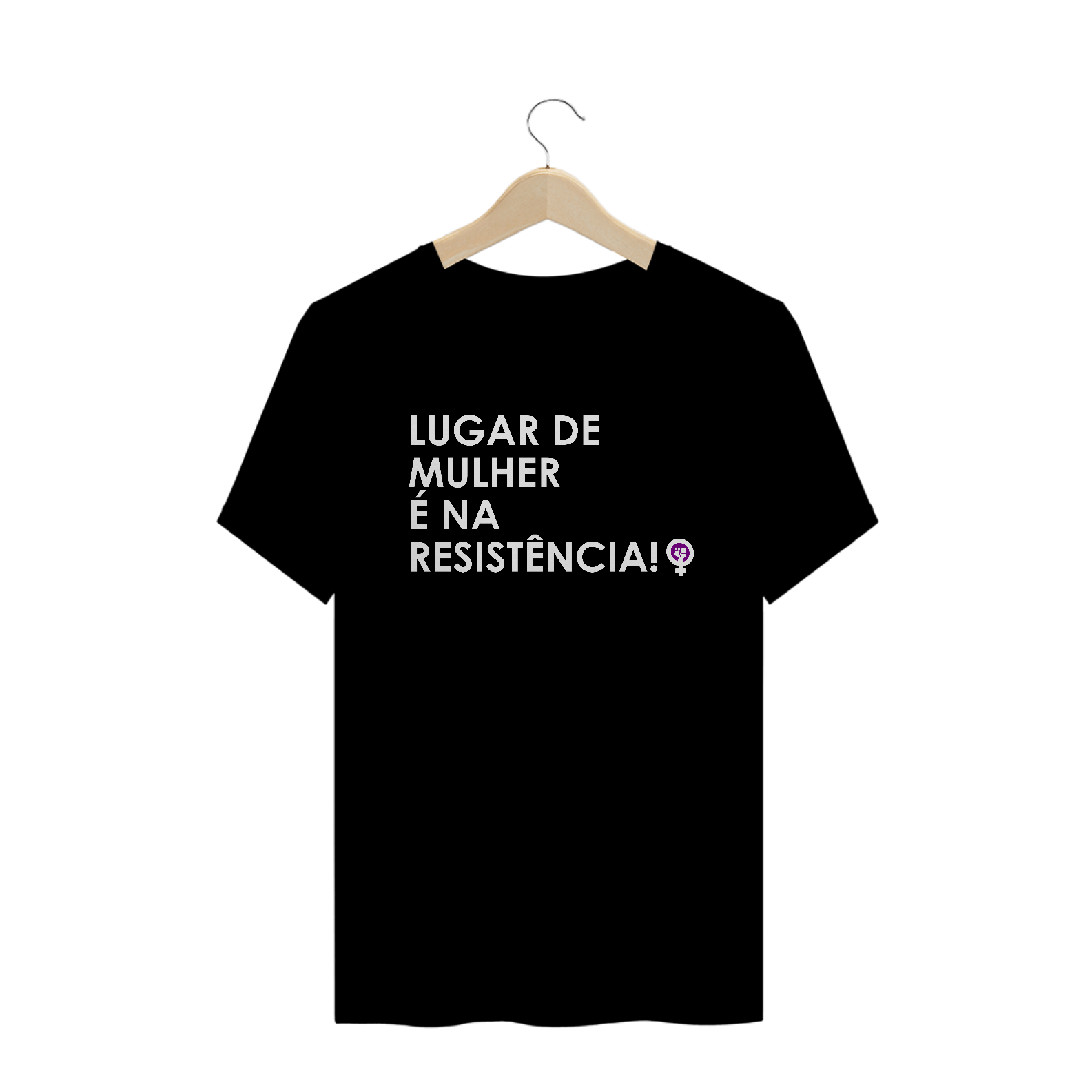 Nome do produto  Camiseta Lugar de Mulher