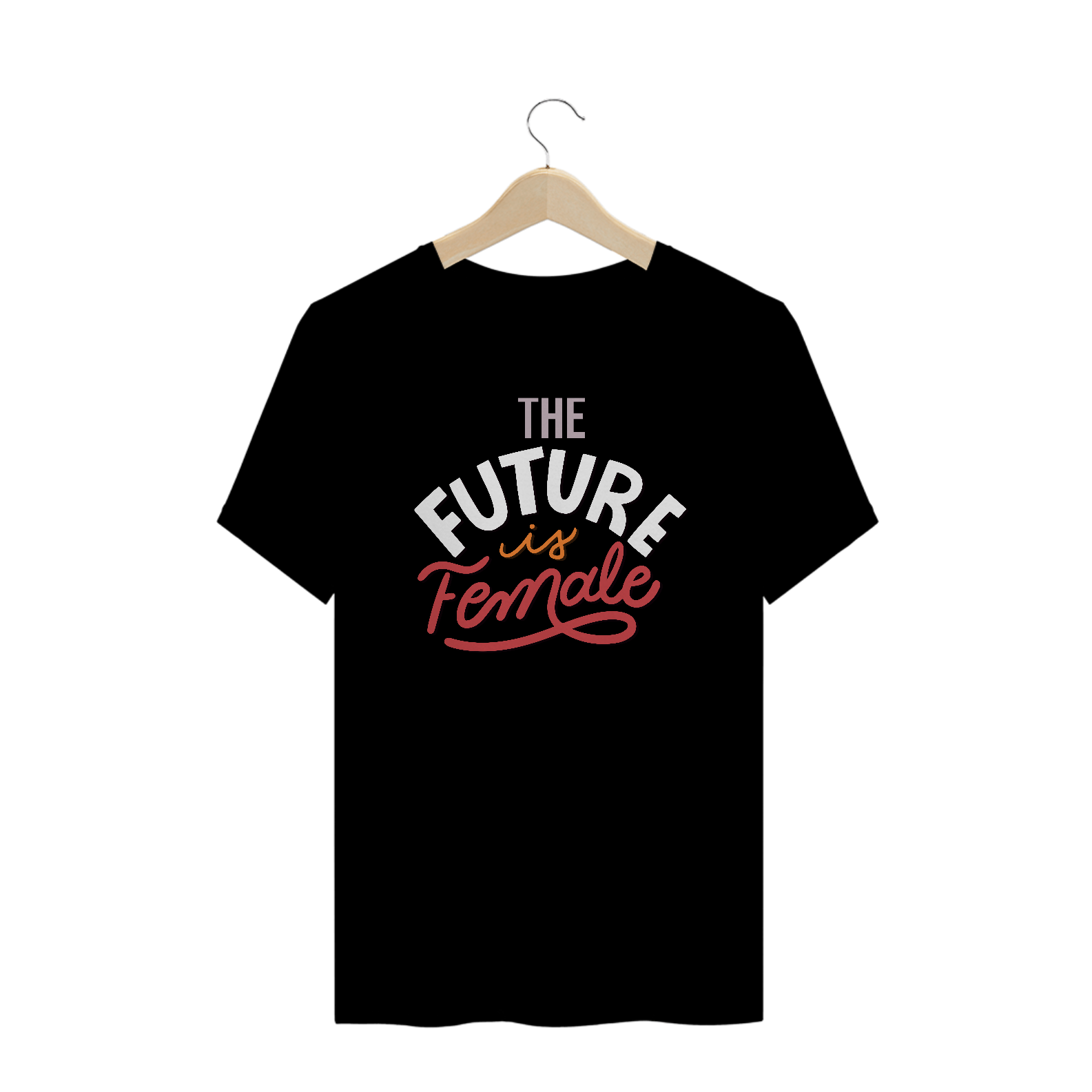 Nome do produto  Camiseta The Future is Female Preta