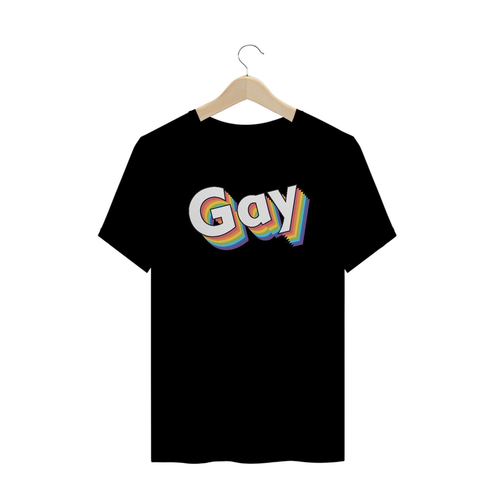 Nome do produto  Camiseta Gay Arco Íris 