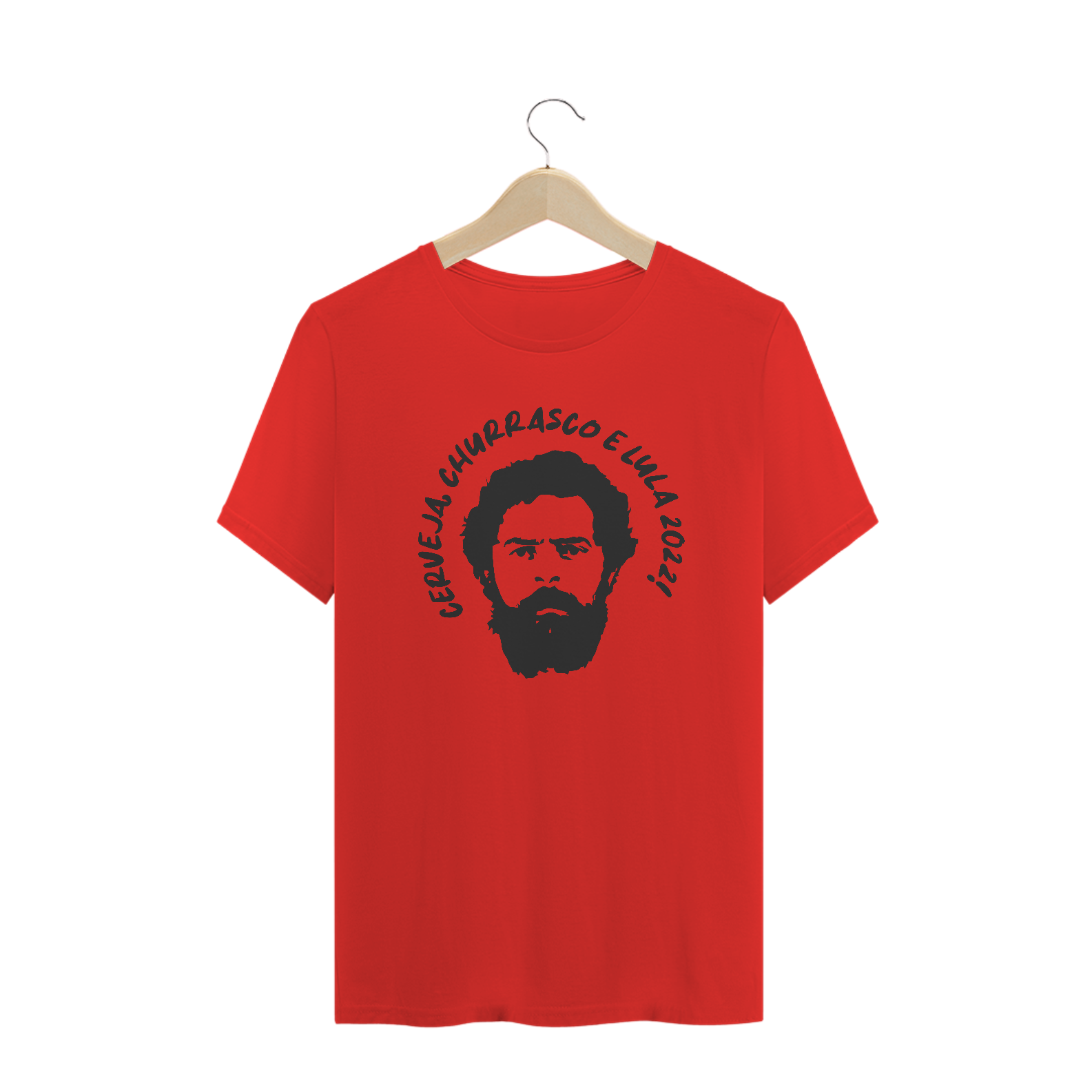 Nome do produto  Camiseta Lula 2022 Vermelha
