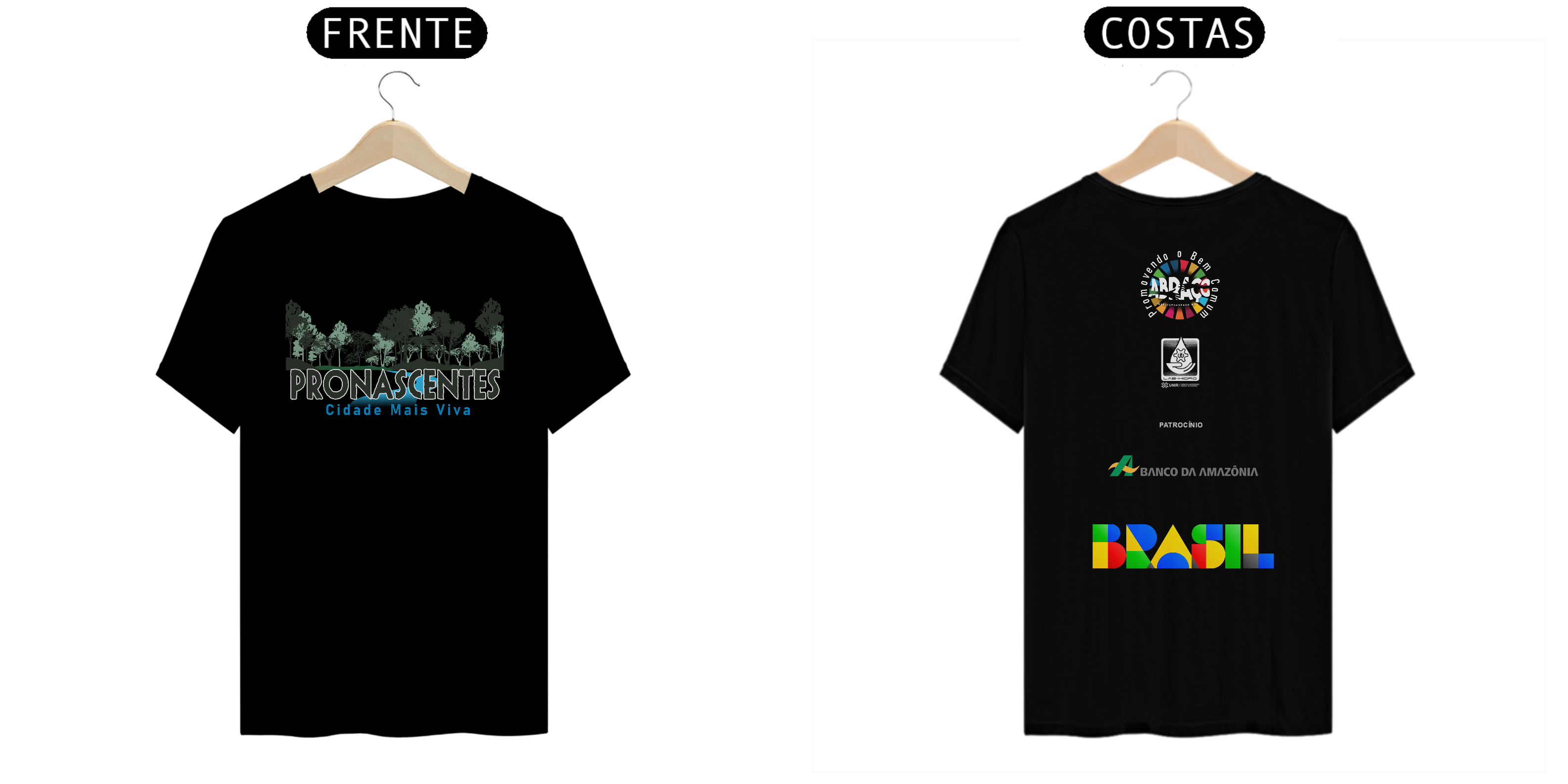 Nome do produto: Camiseta Ação Pronascente Patrocinador