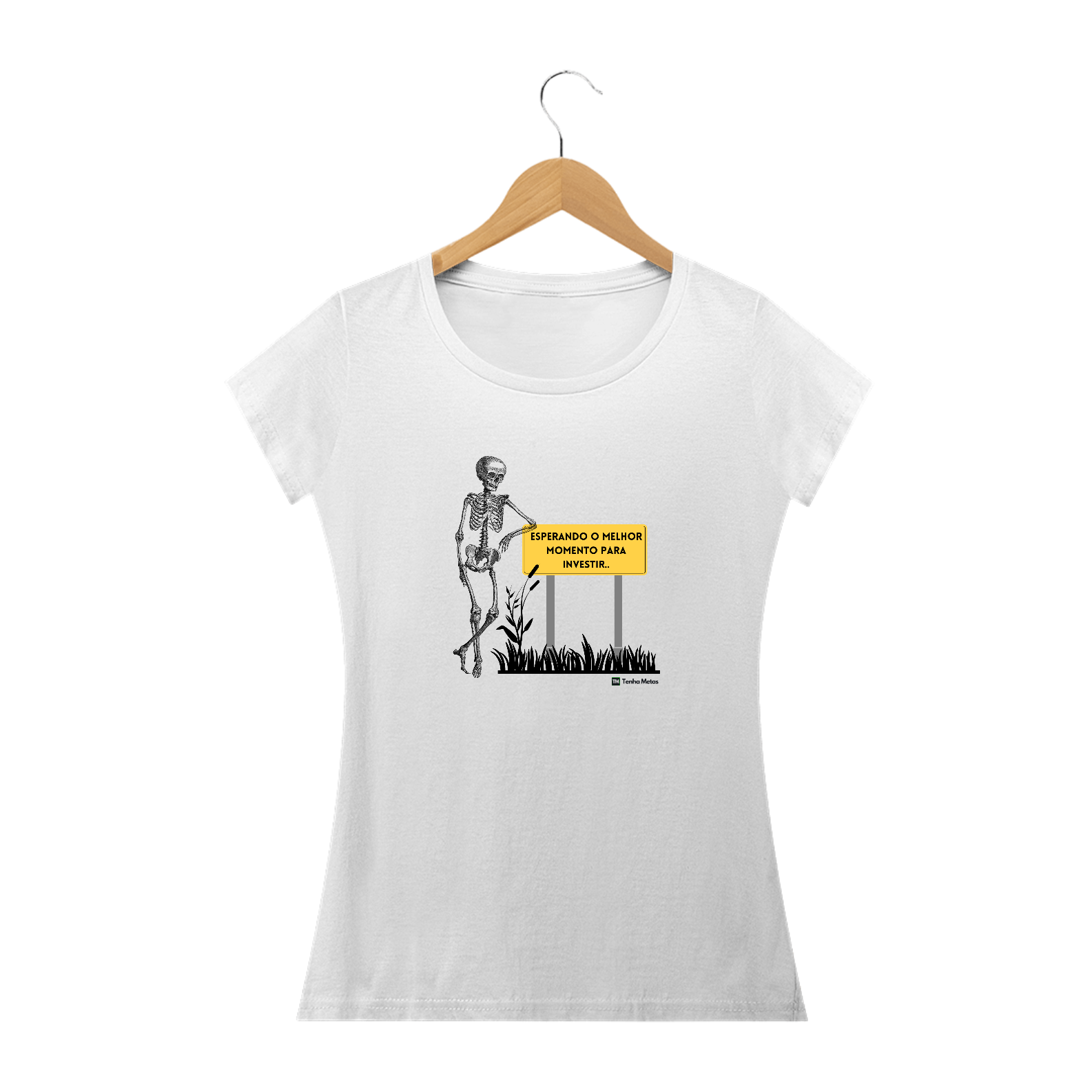 Nome do produto  Baby Look - Esperando o melhor momento