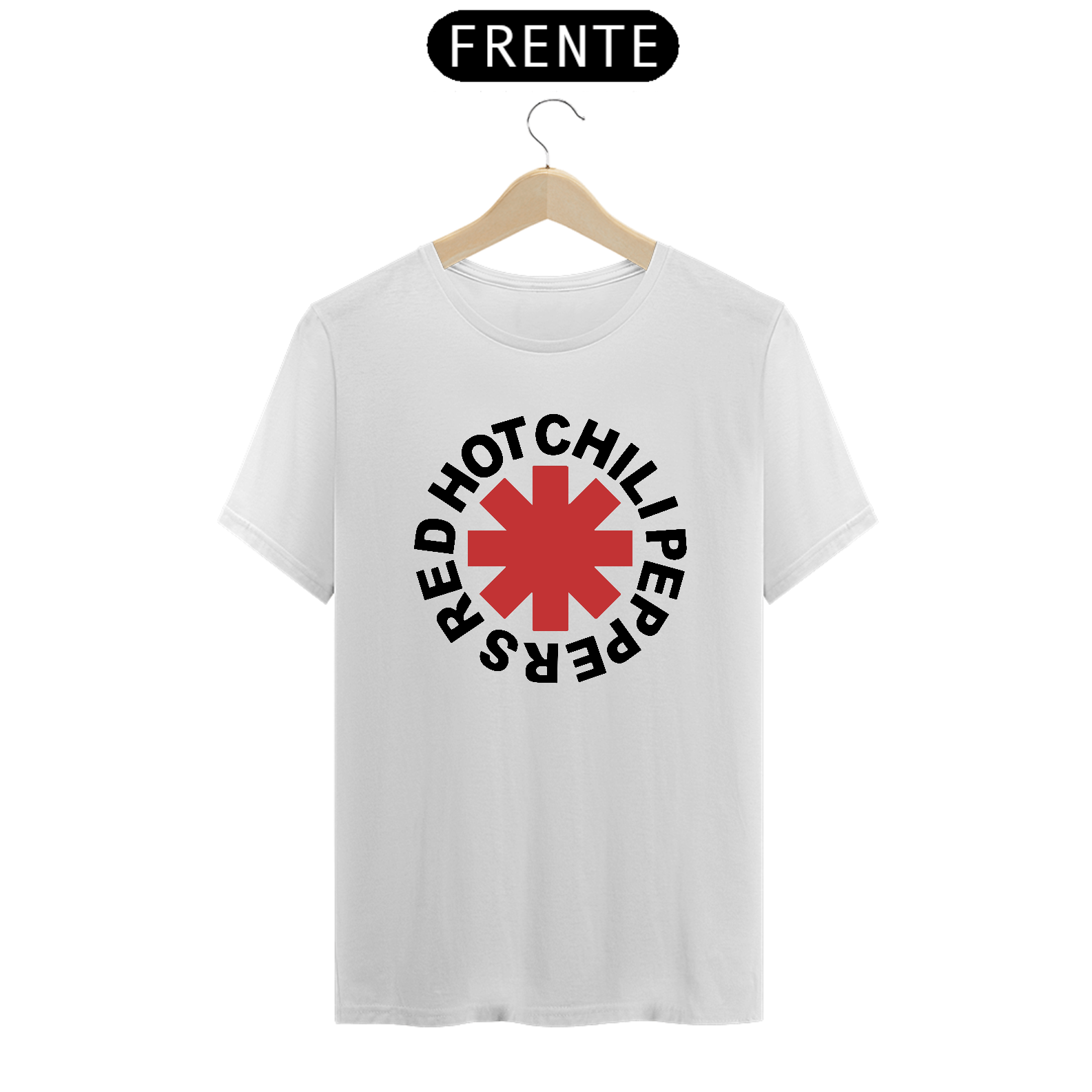 Camiseta Red Hot Chili Peppers -  Logo Frente