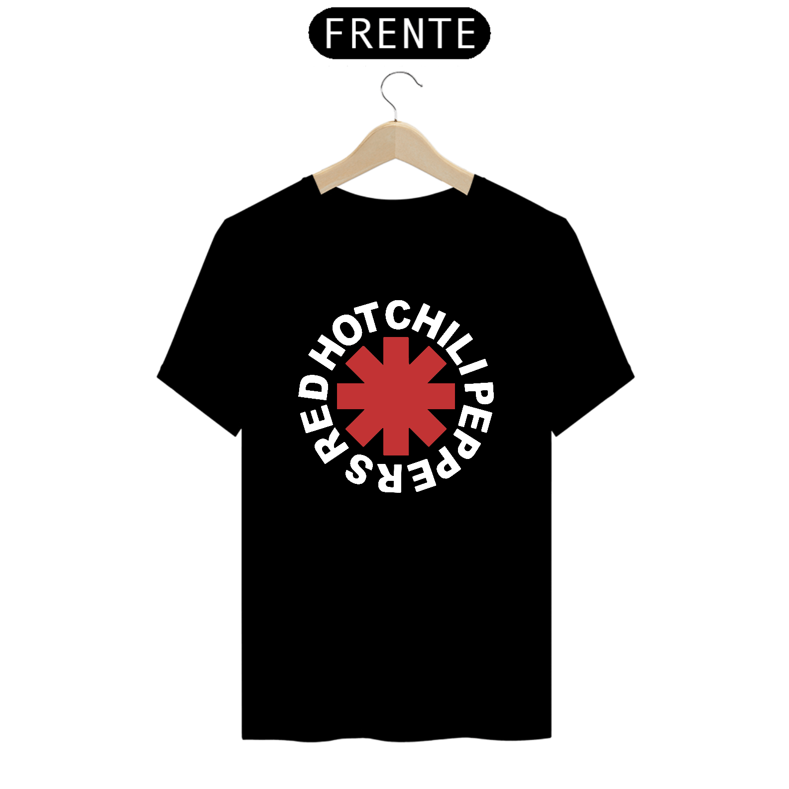 Camiseta Red Hot Chili Peppers -  Logo Frente