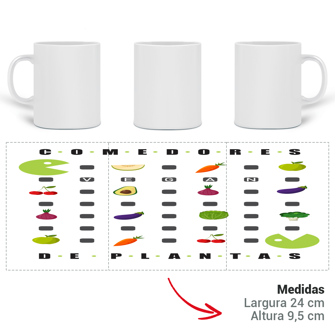 Nome do produto  Caneca COMEDORES 