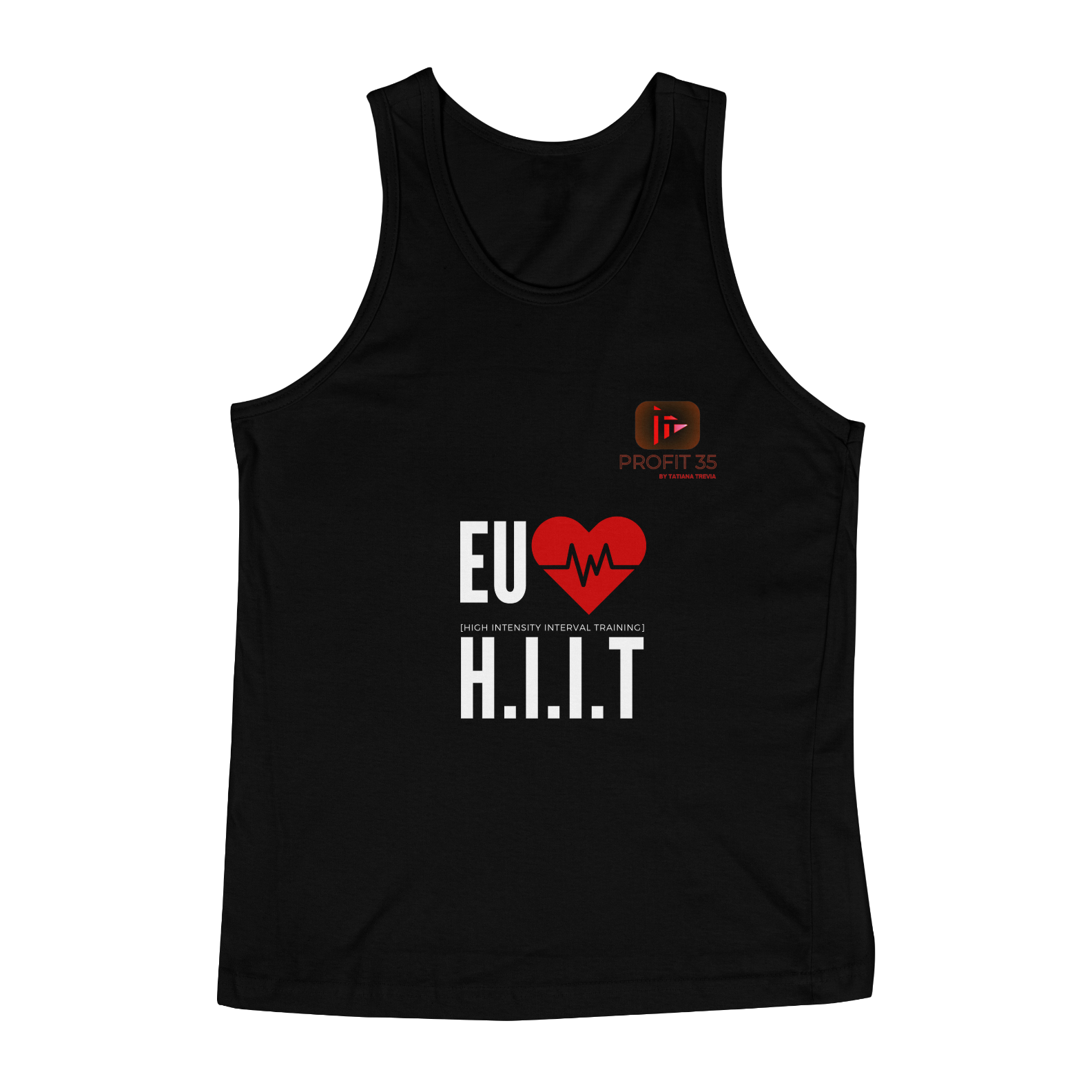 Nome do produto  Camiseta Unissex Eu Amo HIIT