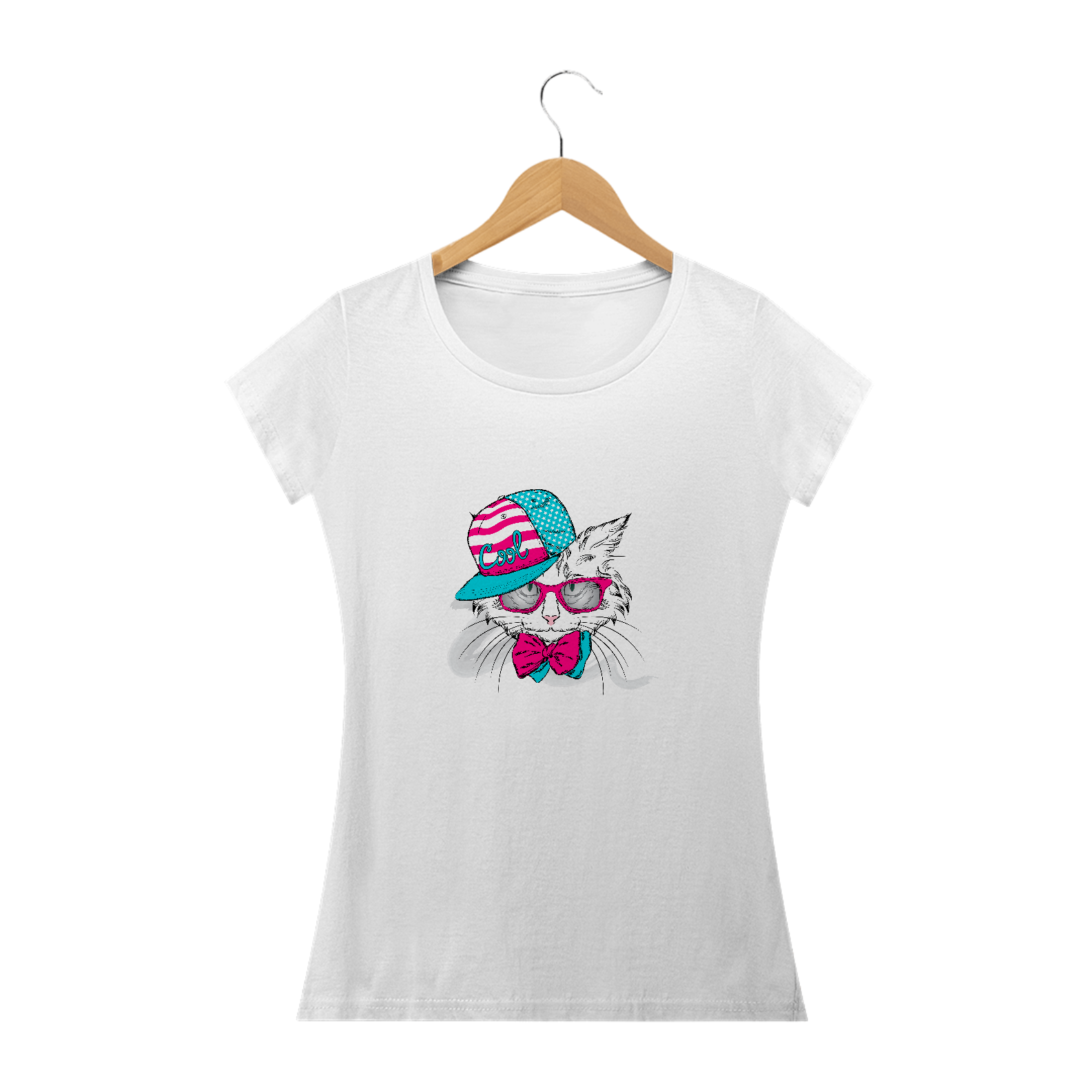 Nome do produto  Camiseta Quality - Cool Cat