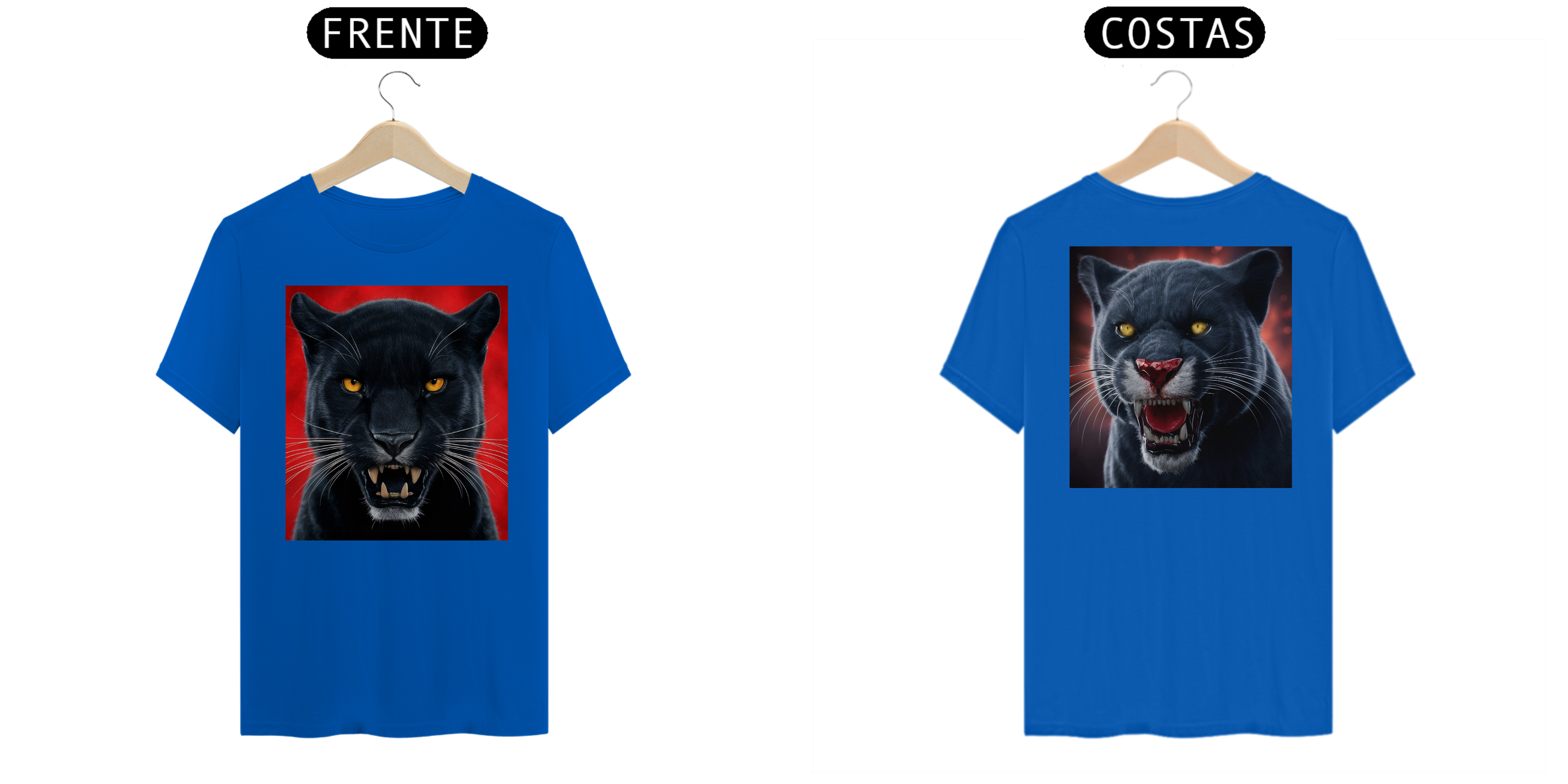 [ESPECIAL] Pantera Negra [FRENTE E COSTAS]