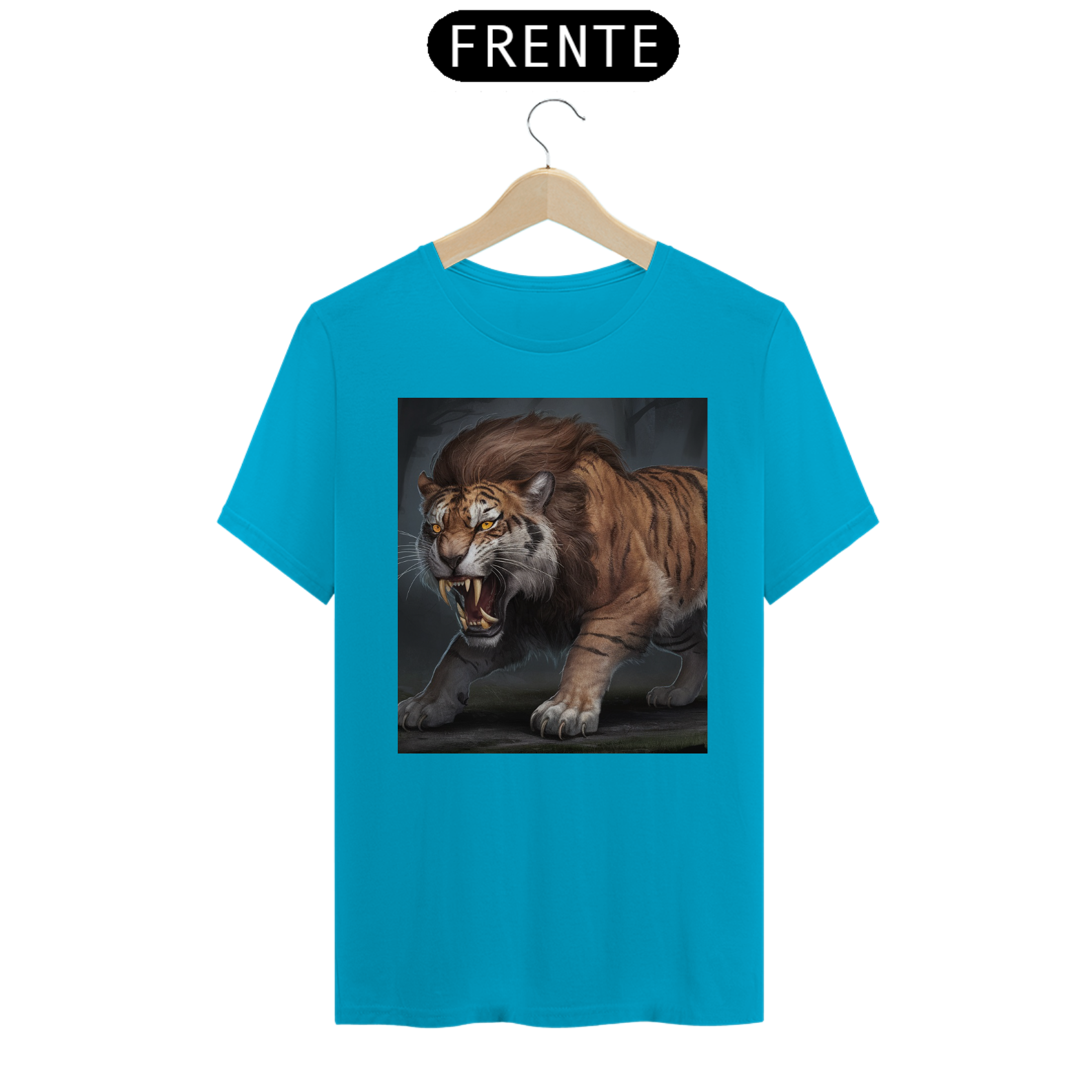 Tigre com Juba de Leão [Arte]