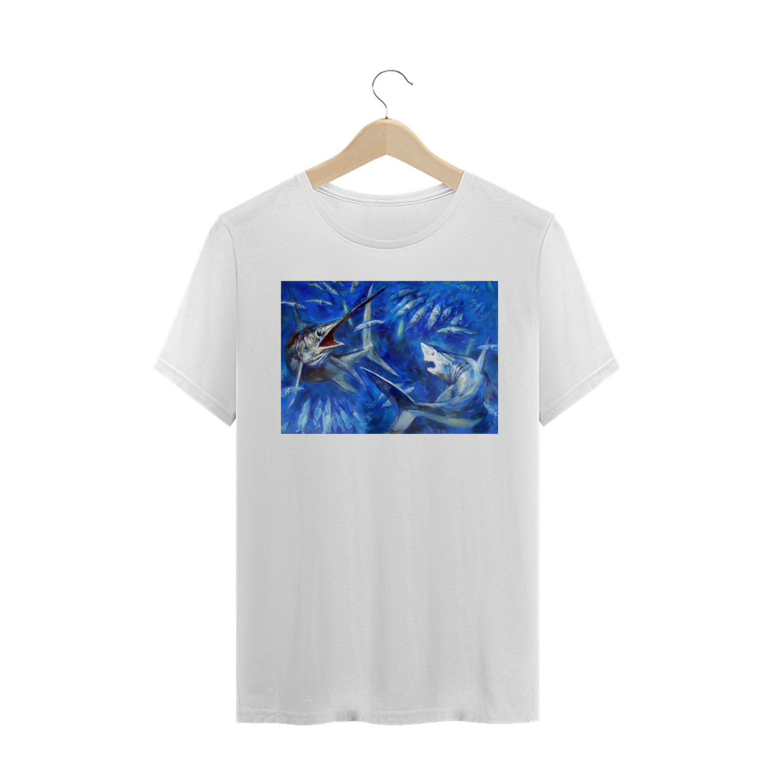 PEIXE ESPADA VS TUBARÃO