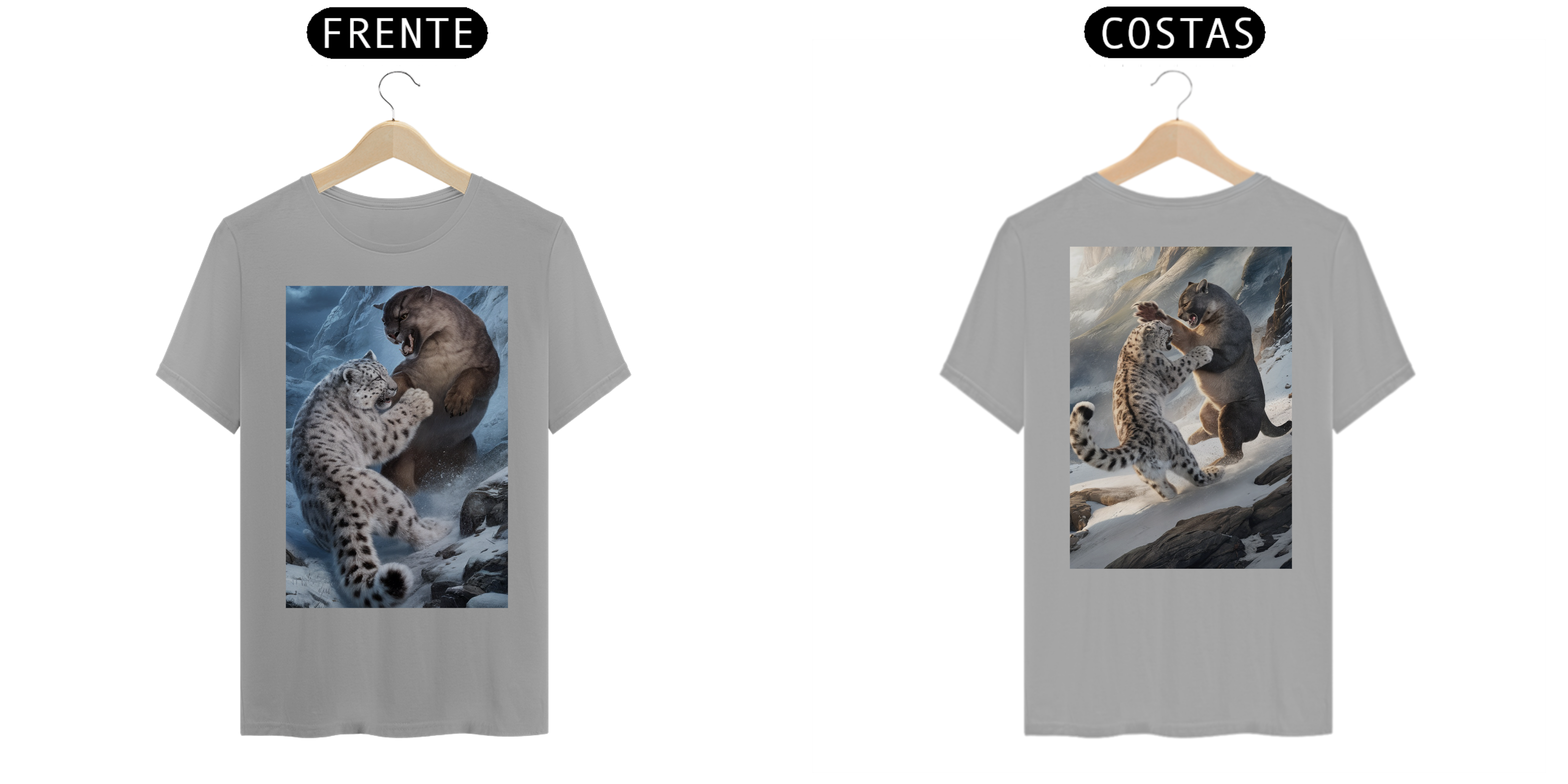 [ESPECIAL] Leopardo das Neves X Puma [Imagem Criada - Frente e Verso]