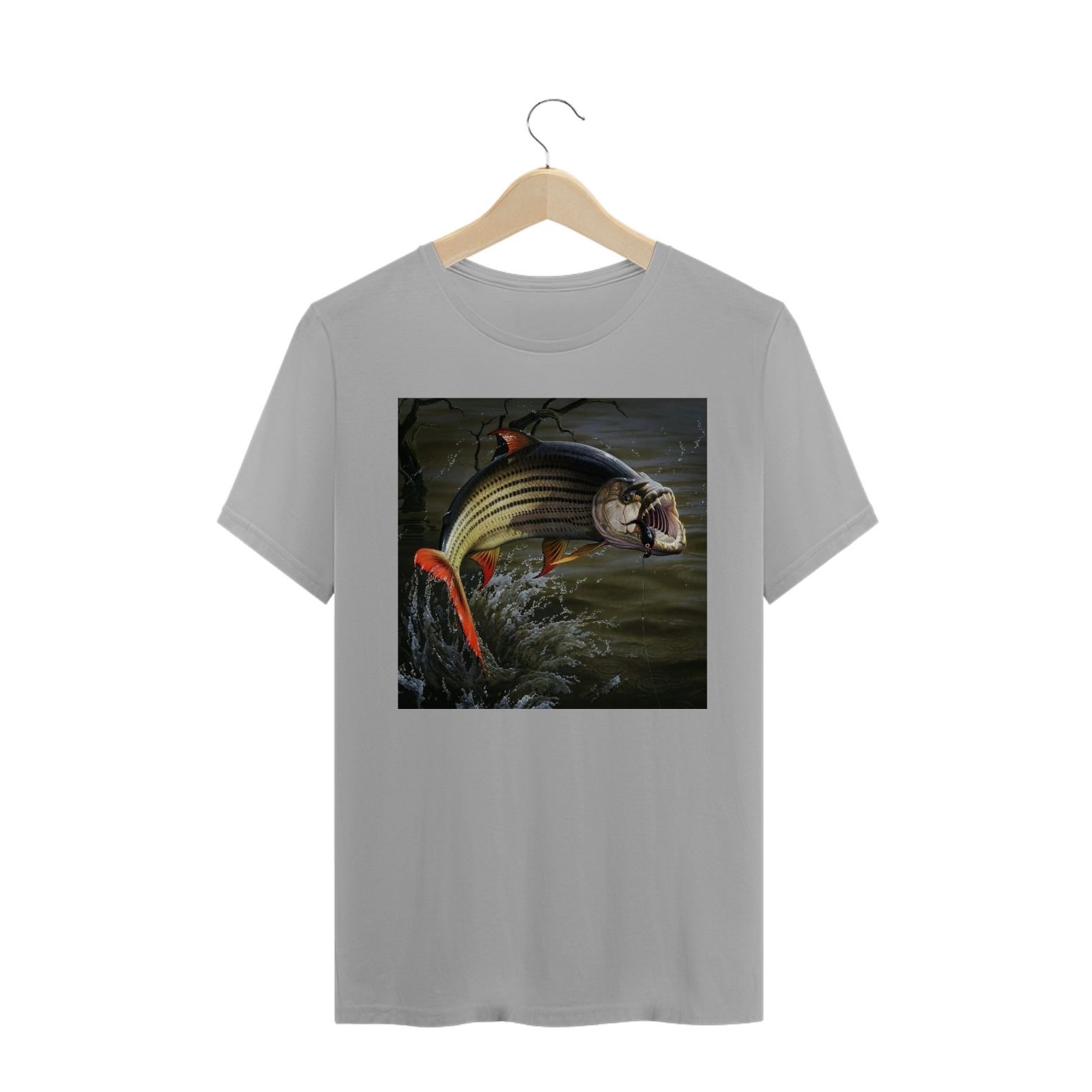 PEIXE TIGRE (Hydrocynus vittatus) - Ilustração